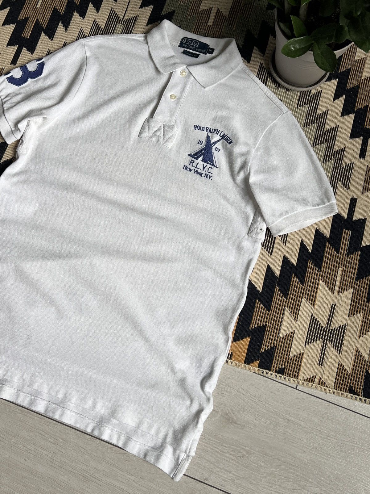 Polo Ralph Lauren × Vintage Vintage Polo Ralph Lauren New York #3 T-shirt Size US M / EU 48-50 / 2 - 4 Thumbnail