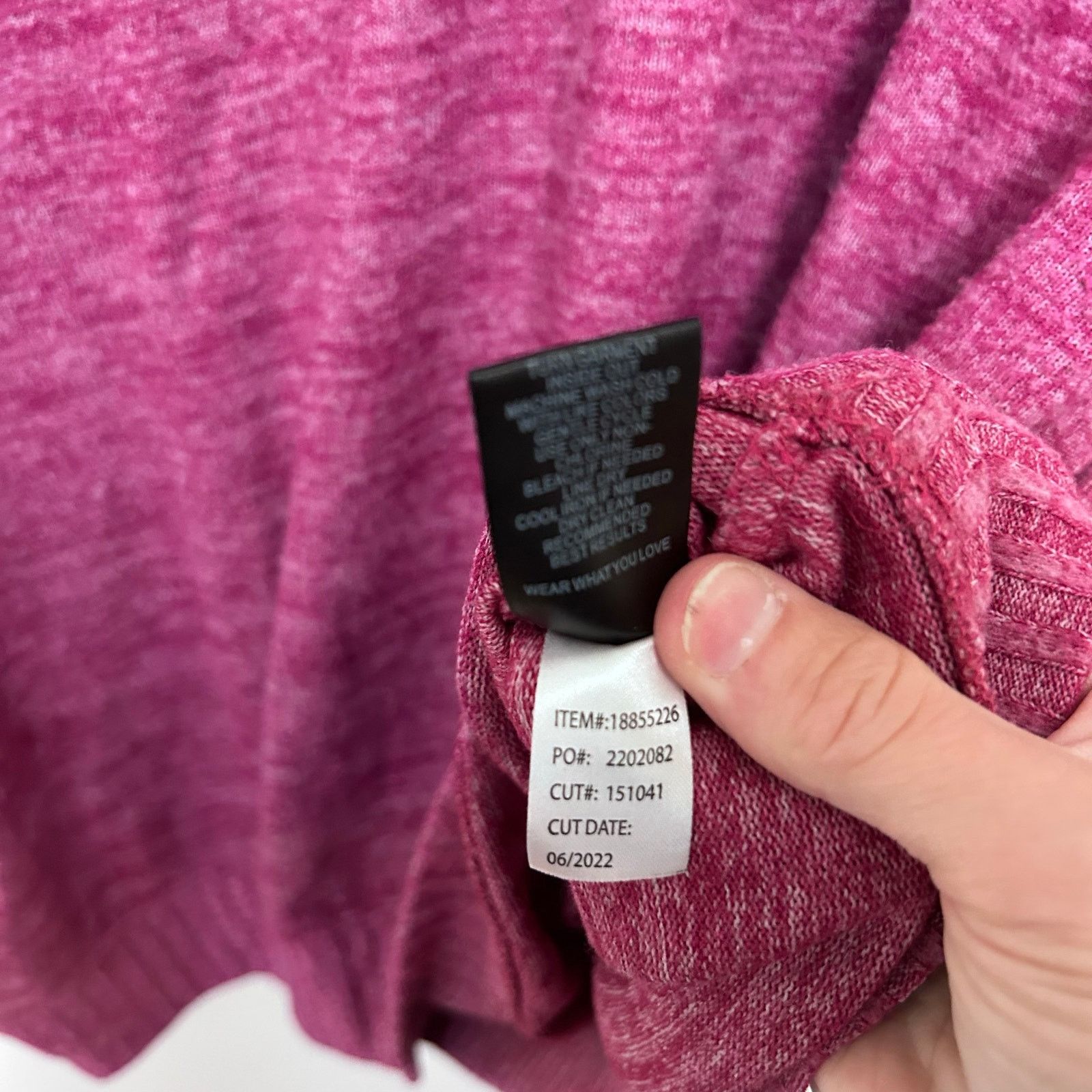 Other Torrid Super Soft Plush Pink Sweater Sz 1X Size XL / US 12-14 / IT 48-50 - 4 Thumbnail