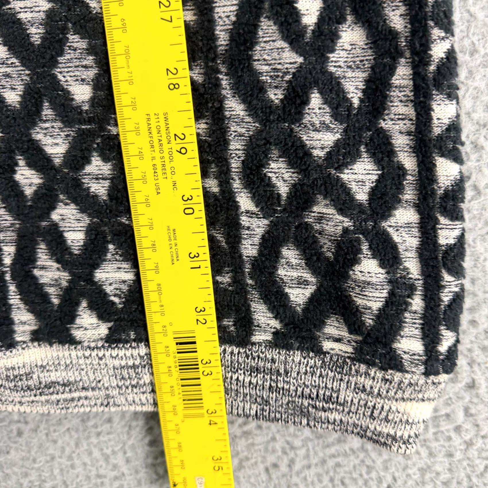 Anthropologie Anthropologie Moth Shaker Stitch Sweater Tunic Dress Womens PM Black Knit Shap e Dress Size M / US 6-8 / IT 42-44 - 6 Thumbnail