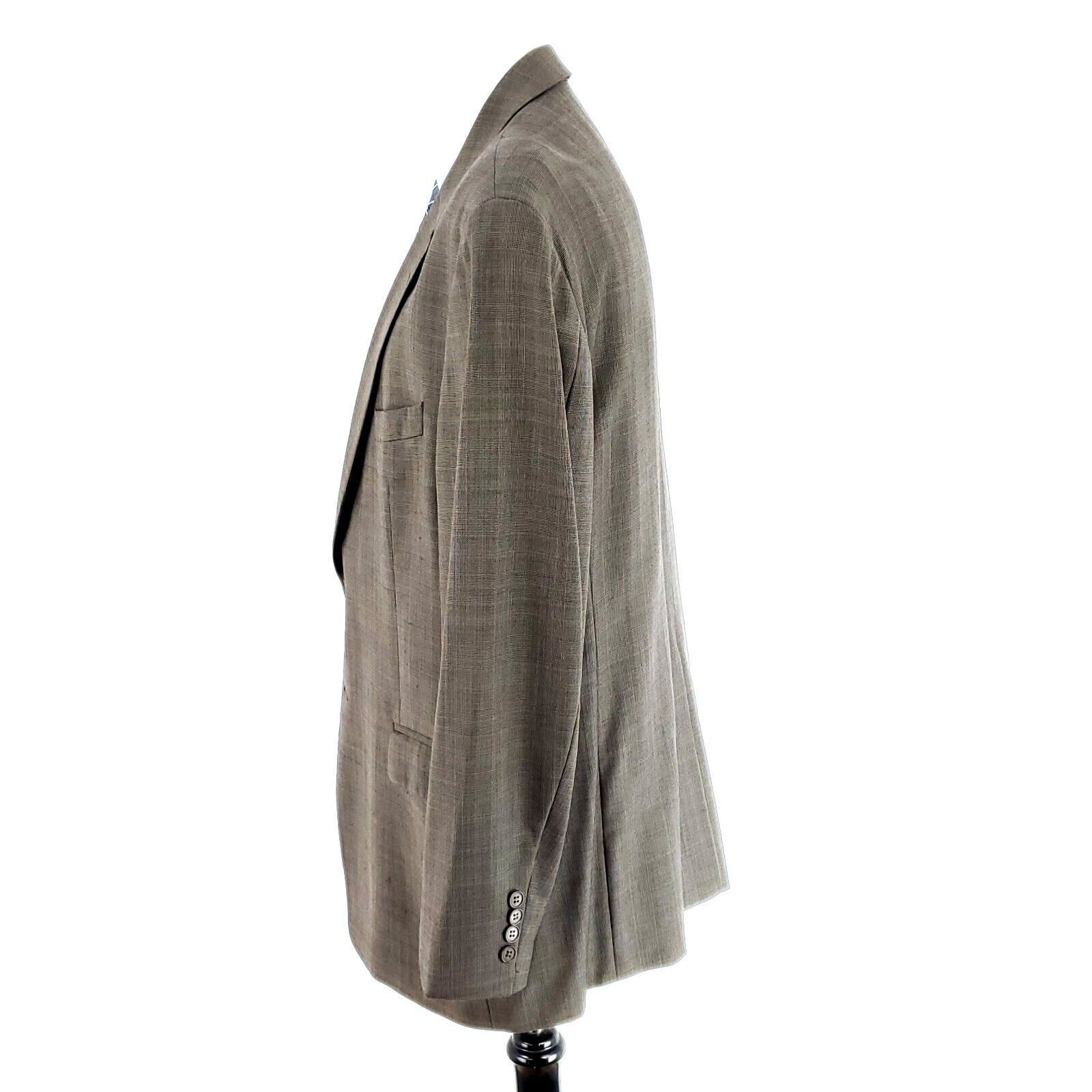 Stafford Stafford Executive Wool Cashmere 2 Button Blazer 42L Or Slim Size 42L - 4 Thumbnail