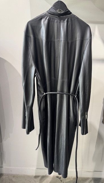 Rick Owens Drkshdw Rick Owens Klaus leather trenchcoat Size US XL / EU 56 / 4 - 2 Thumbnail