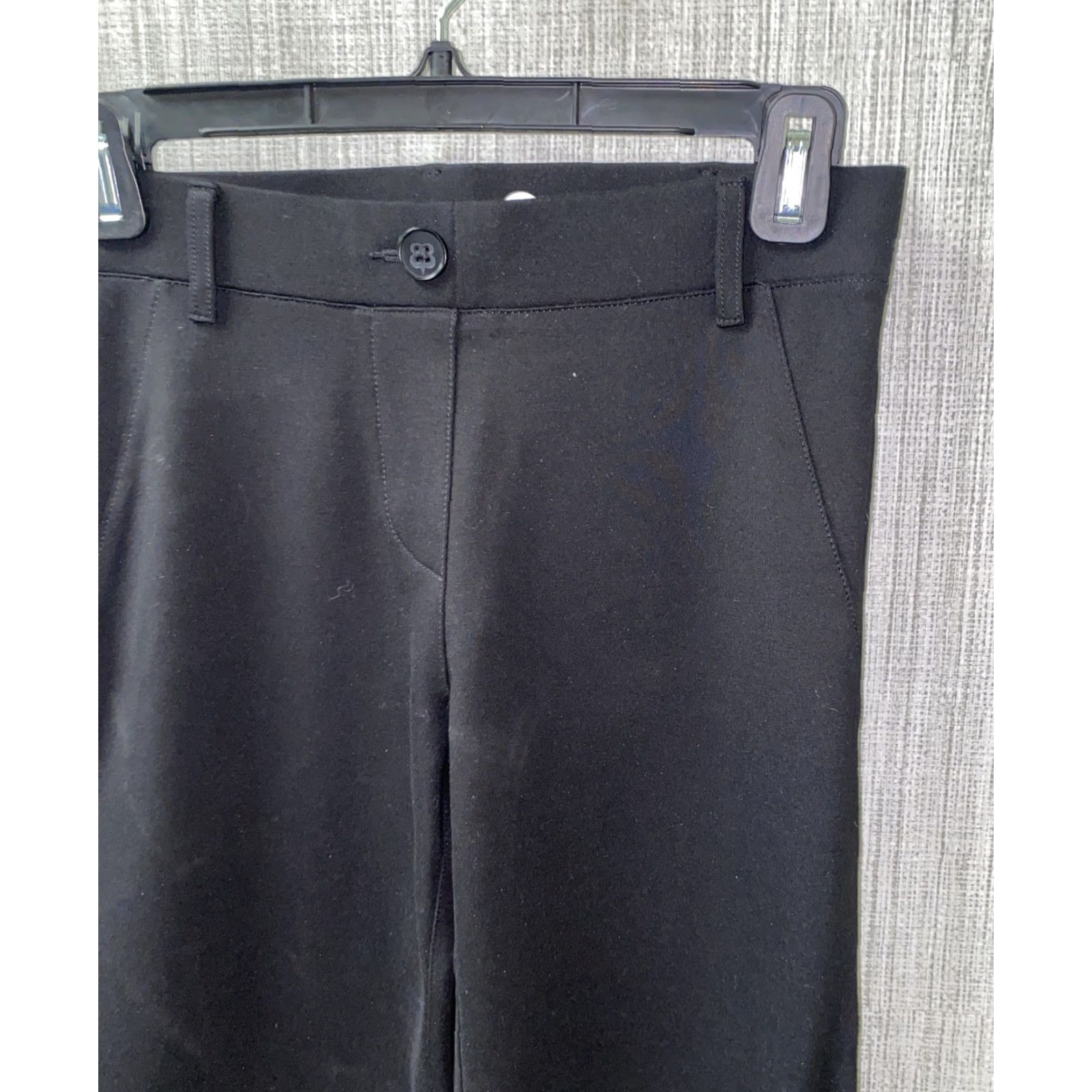 Vintage Betabrand Womens Pants Casual Petite XS Black Rayon/Nylon Stretch 30in Inseam Regular Size 26" / US 2 / IT 38 - 2 Thumbnail