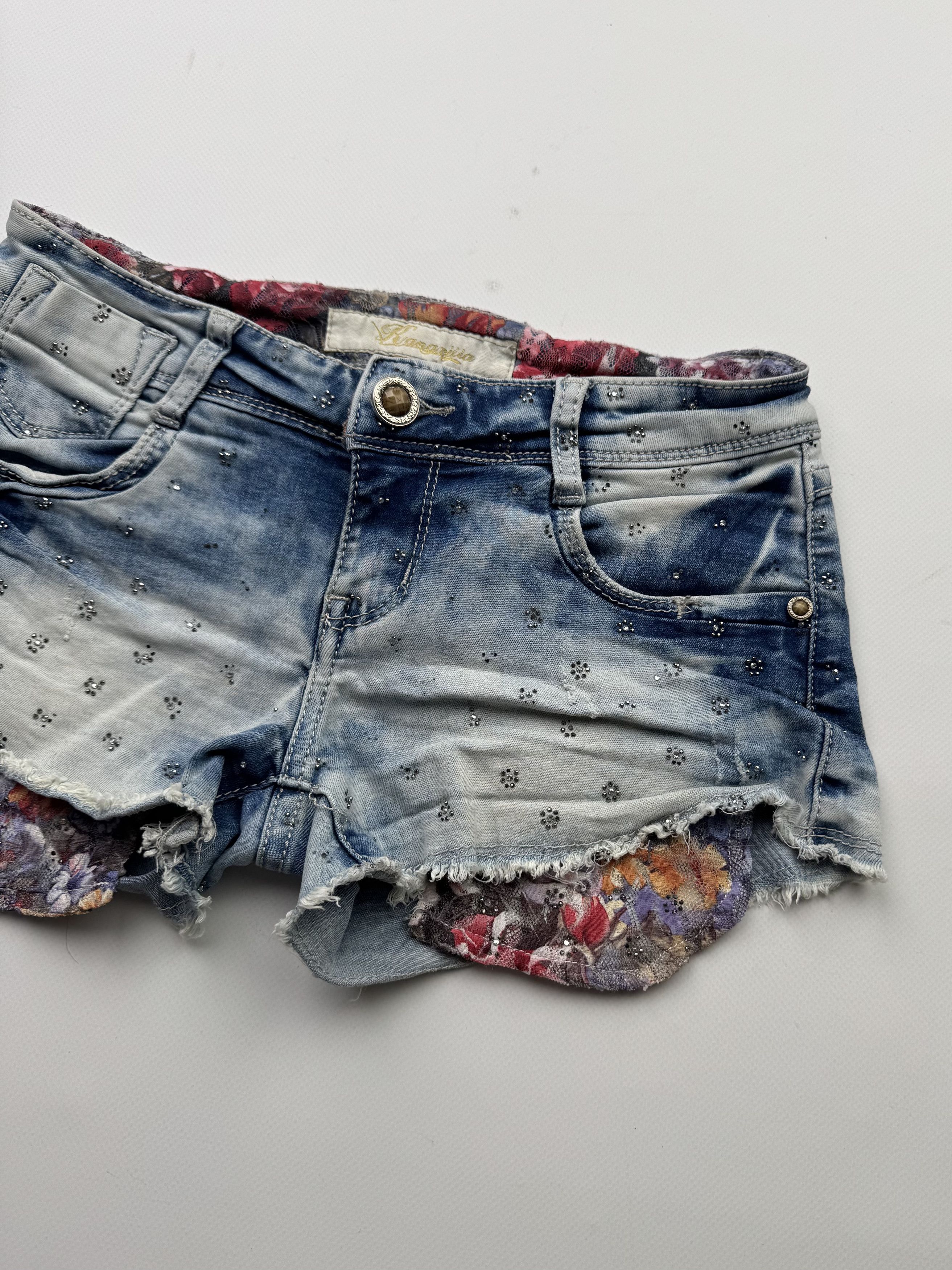 Japanese Brand Vintage Mini Shorts B695(V506)E2 Size 26" / US 2 / IT 38 - 3 Thumbnail