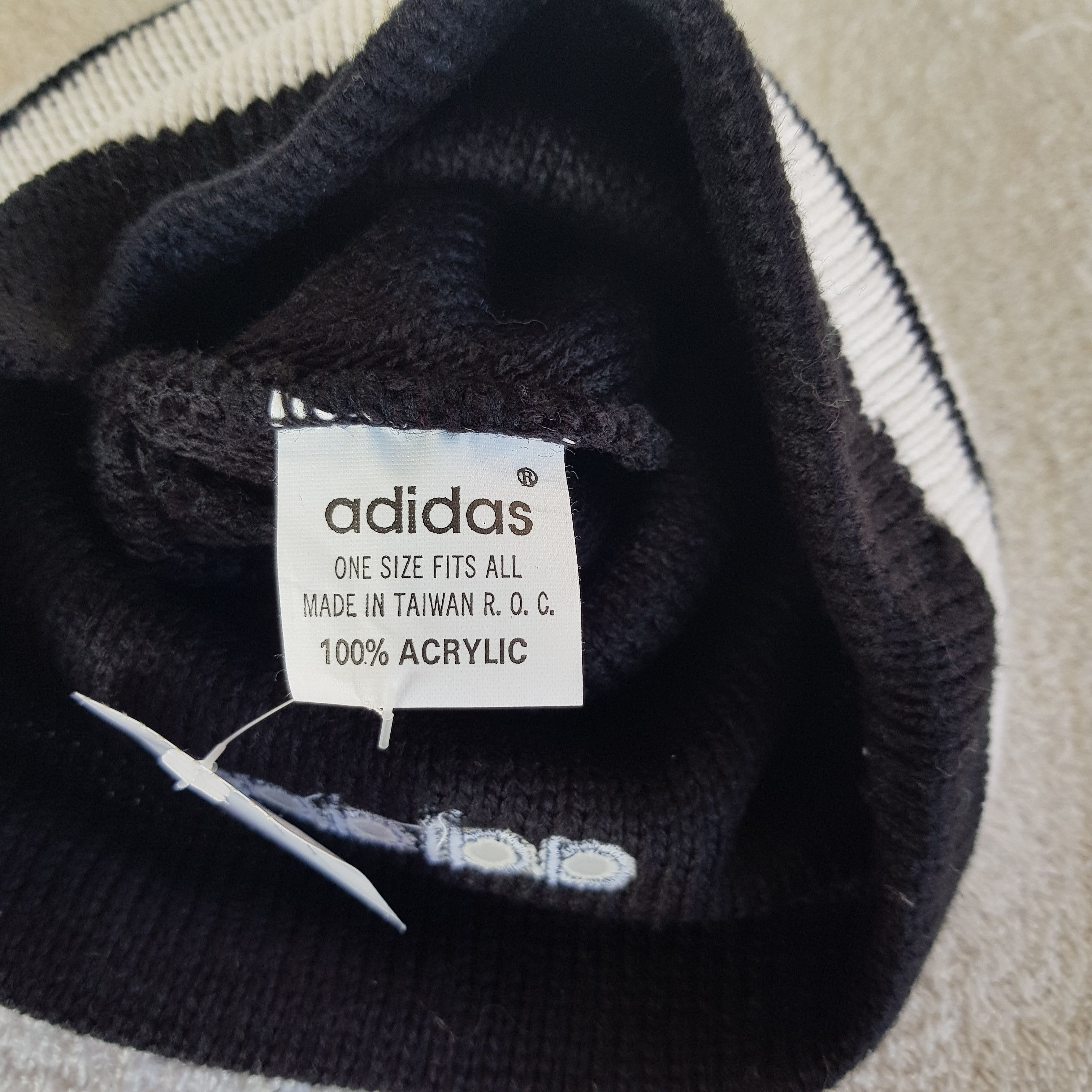 Japanese Brand Vintage Adidas Beanie Fair Isle Ribbed Knit Snow Caps Hats Size ONE SIZE - 6 Thumbnail