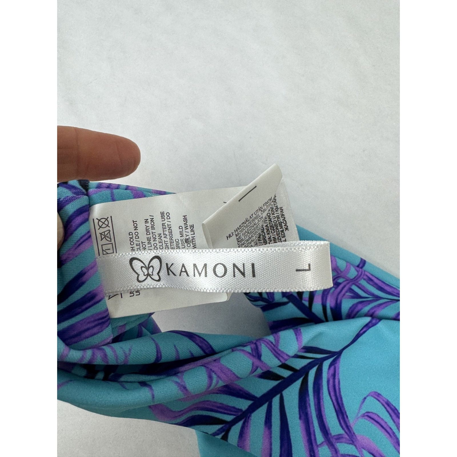 Other Kamoni Bikini Bottom Tropical Print Low Waist - Large Size ONE SIZE - 4 Thumbnail