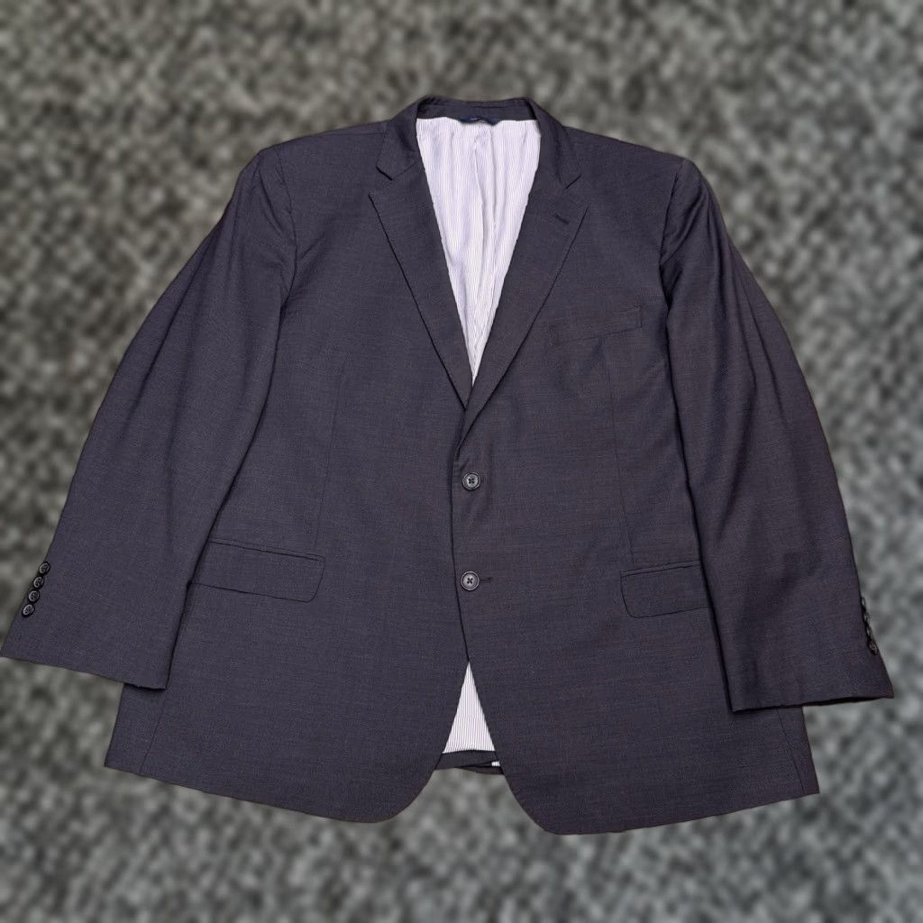Brooks Brothers Brooks Brothers Explorer Madison Fit Suit Jacket 50R Gray Wool Stretch Blazer Size 50R - 1 Thumbnail