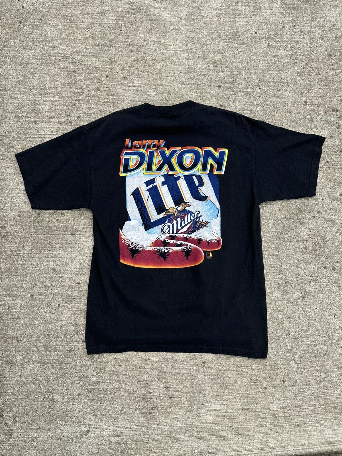 NASCAR Vintage Miller Lite Racing Shirt Size US XL / EU 56 / 4 - 2 Thumbnail