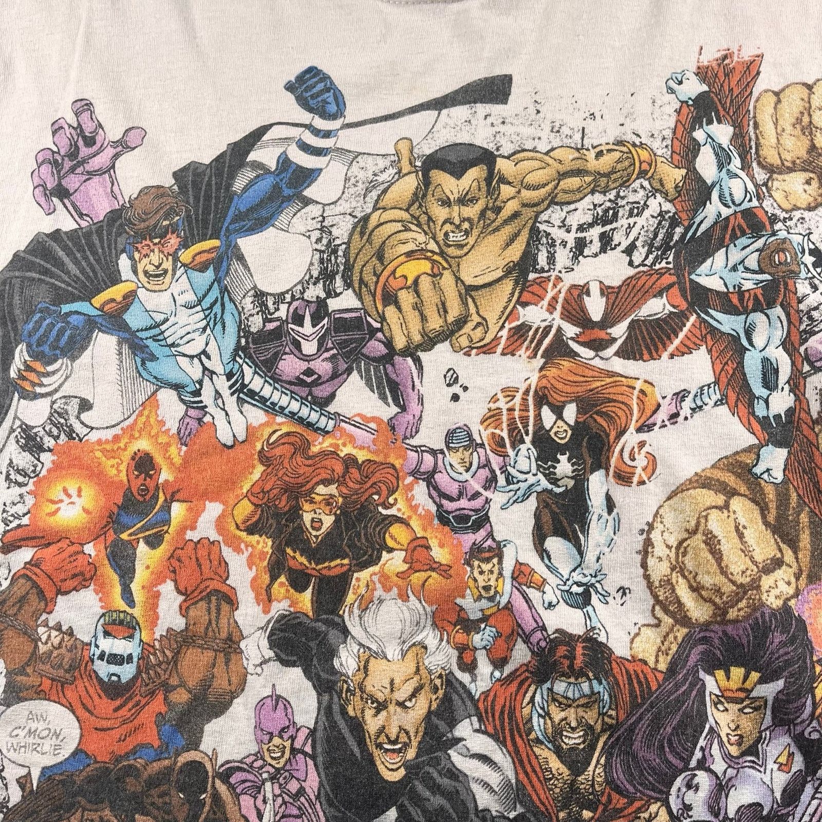 Mad Engine Vintage Aop marvel t shirt Size US L / EU 52-54 / 3 - 3 Thumbnail