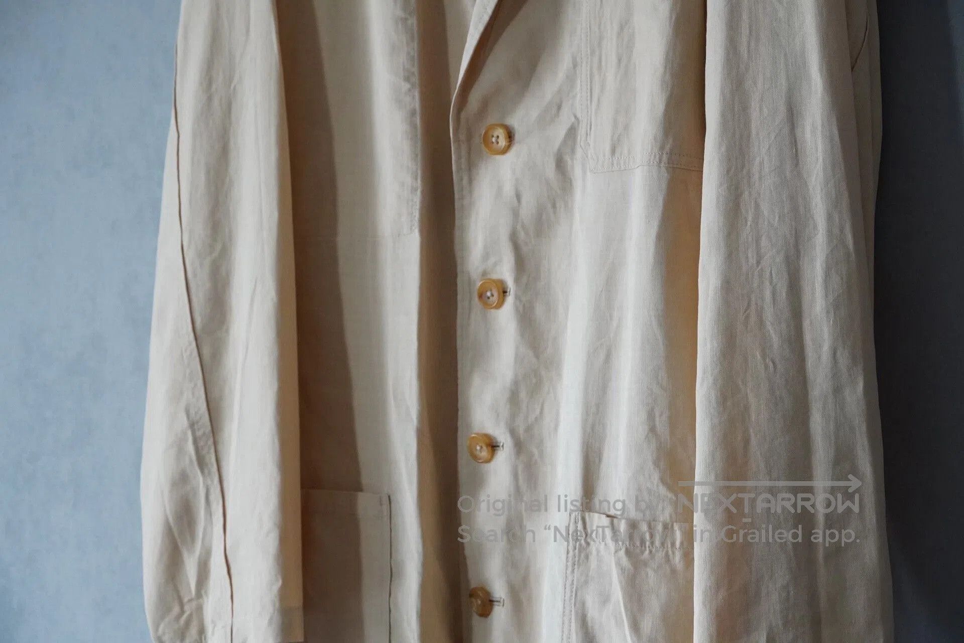 Yohji Yamamoto Yohji Yamamoto 94SS Linen Jacket. Size US M / EU 48-50 / 2 - 3 Thumbnail