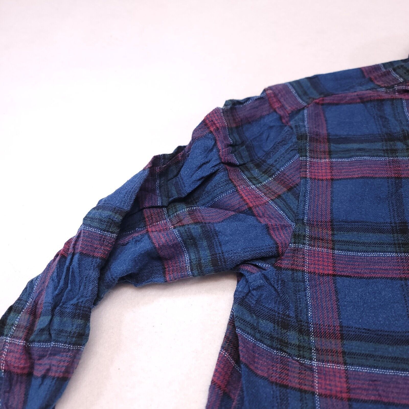 Pacsun PacSun Madras Flannel Button Up Shirt Mens Size Large L Blue Size US L / EU 52-54 / 3 - 4 Thumbnail