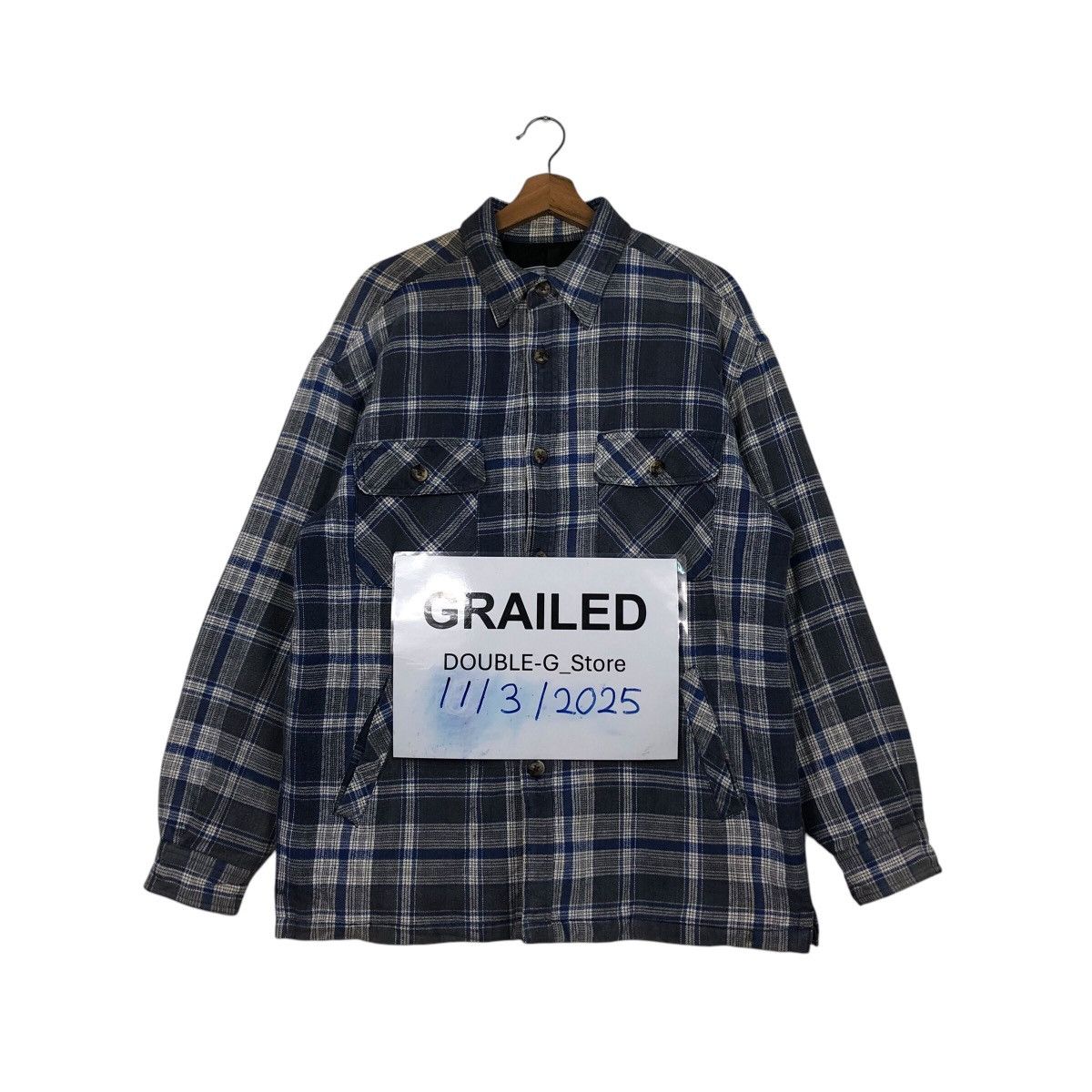 Japanese Brand × Vintage 📌Vintage Chore Work Equipment Jacket Tartan Issey Miyake Size US M / EU 48-50 / 2 - 1 Thumbnail
