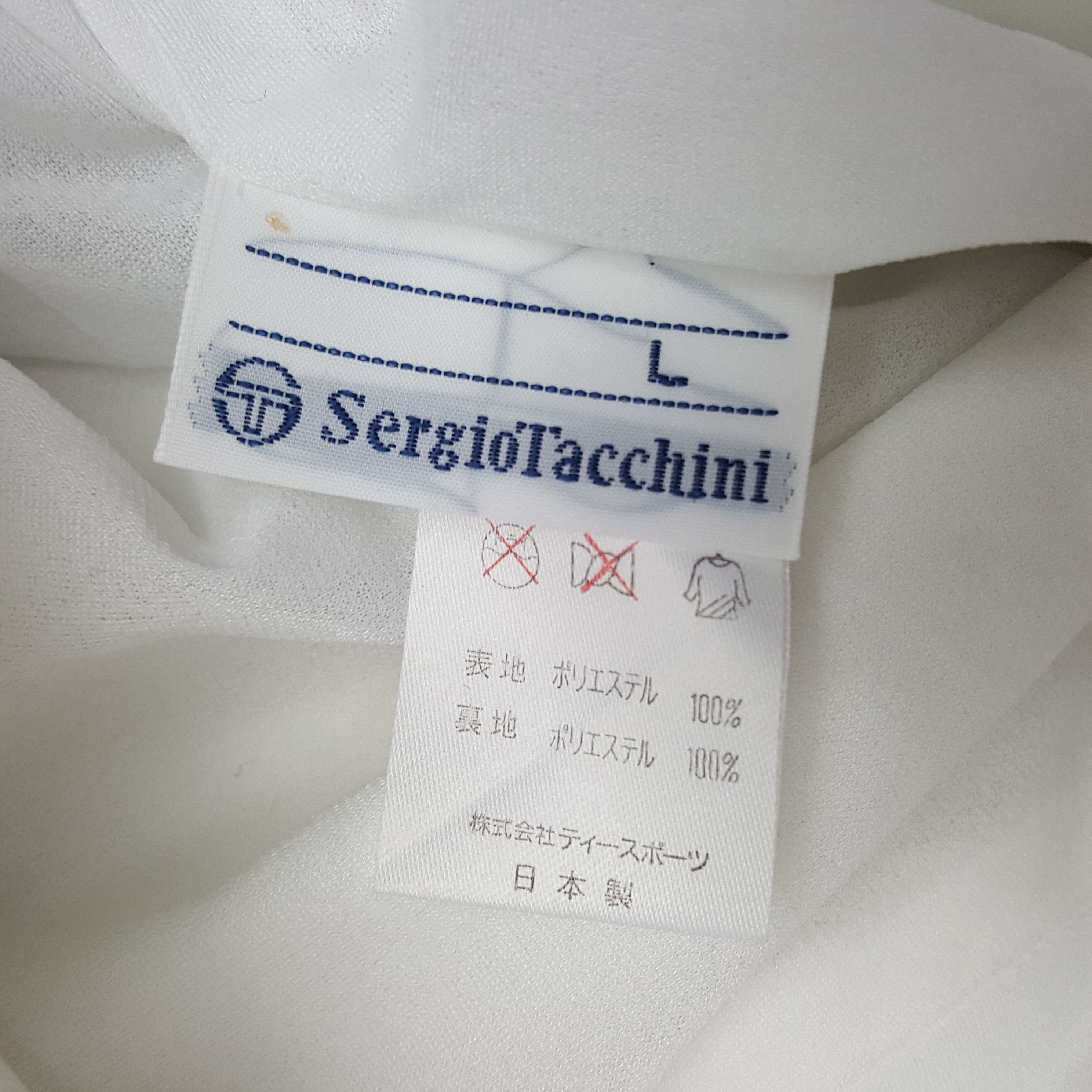 Sergio Tacchini × Vintage Vintage Sergio Tacchini Windbreaker Joggers Pants Size US 35 - 13 Thumbnail