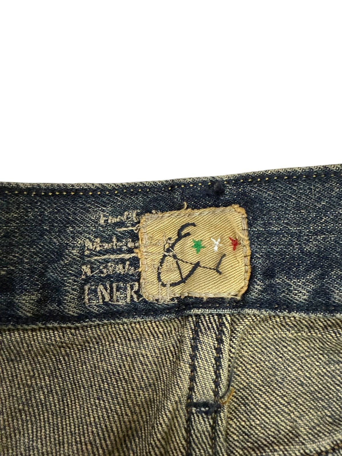 Energie Patchwork Jeans Distressed Energie Italy Selvedge Denim Size US 28 / EU 44 - 6 Thumbnail