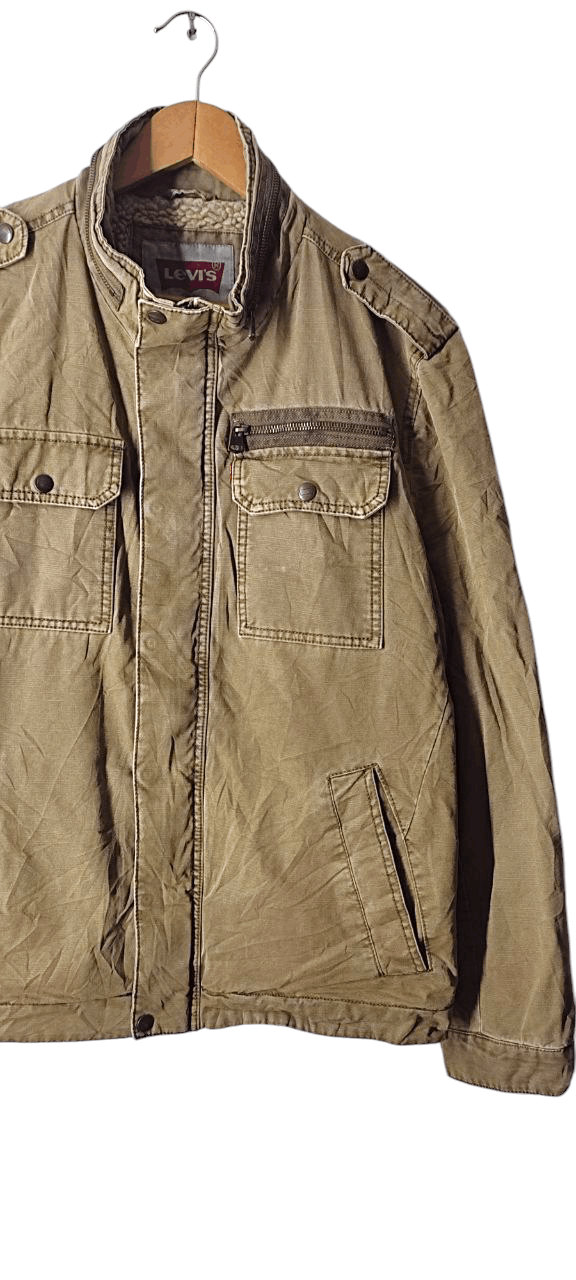 Levi's VINTAGE LEVIS STRAUS & CO DOUBLE POCKET HIKORY JACKET Size US L / EU 52-54 / 3 - 10 Thumbnail