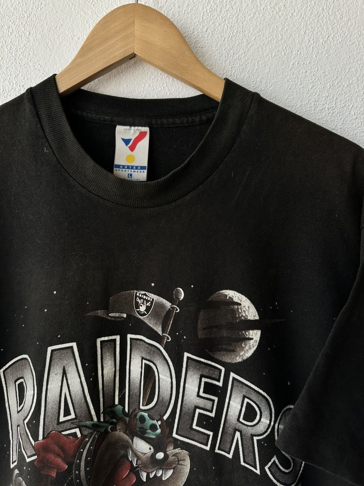 Vintage T-SHIRT TAZ X RAIDERS X VINTAGE Size US L / EU 52-54 / 3 - 2 Thumbnail