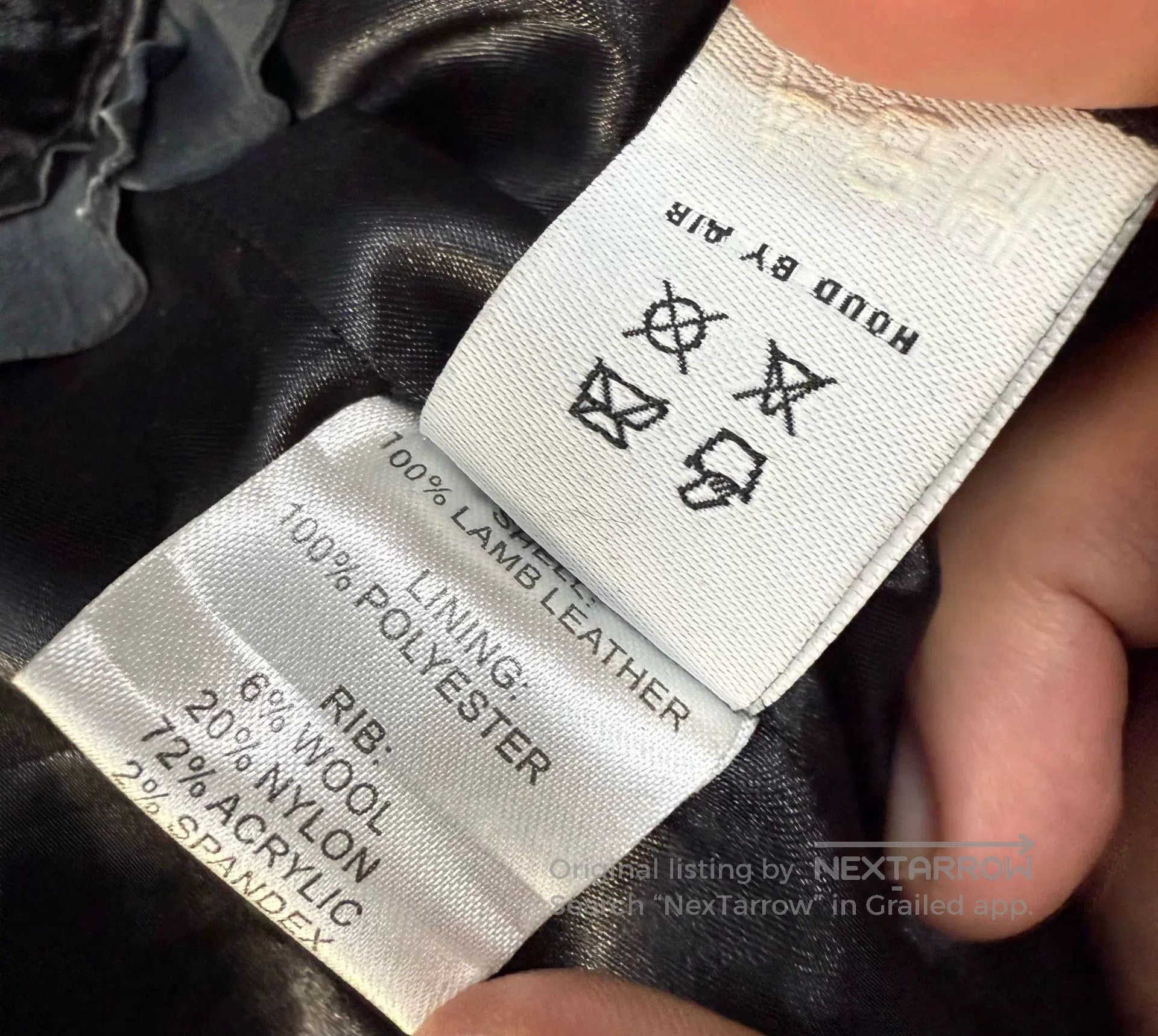 Hood By Air Hood By Air Leather Jacket for Men. Size US M / EU 48-50 / 2 - 6 Thumbnail
