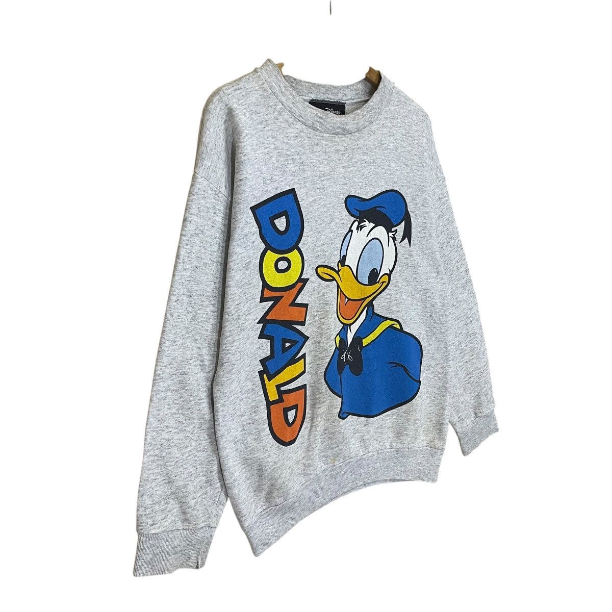 Cartoon Network Vintage 90s Donald Duck Big Mirror Logo Crewneck Sweatshirt Size US M / EU 48-50 / 2 - 2 Thumbnail