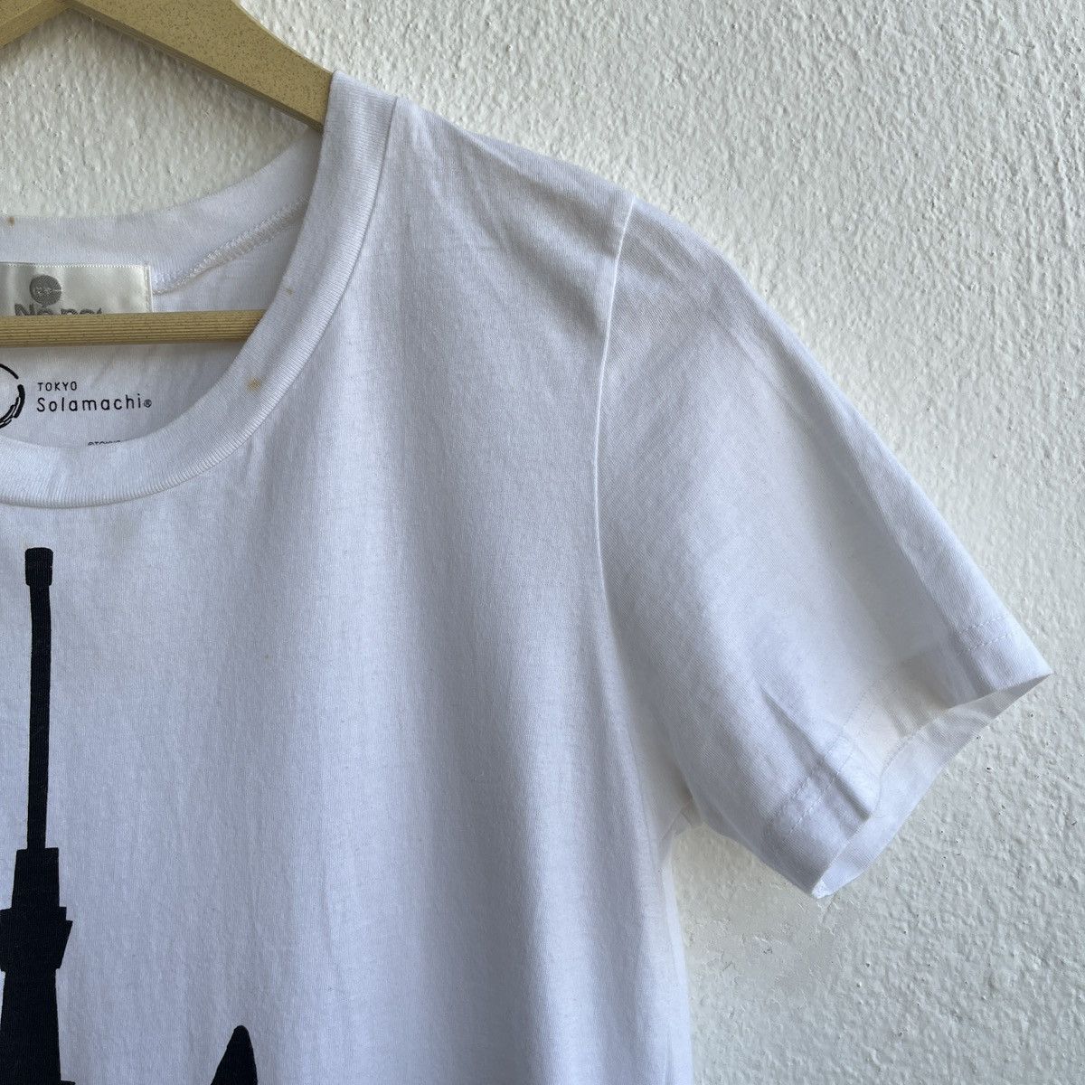 Ne-Net Ne-net Tokyo Solomachi Skytree White TShirt Size US S / EU 44-46 / 1 - 6 Thumbnail
