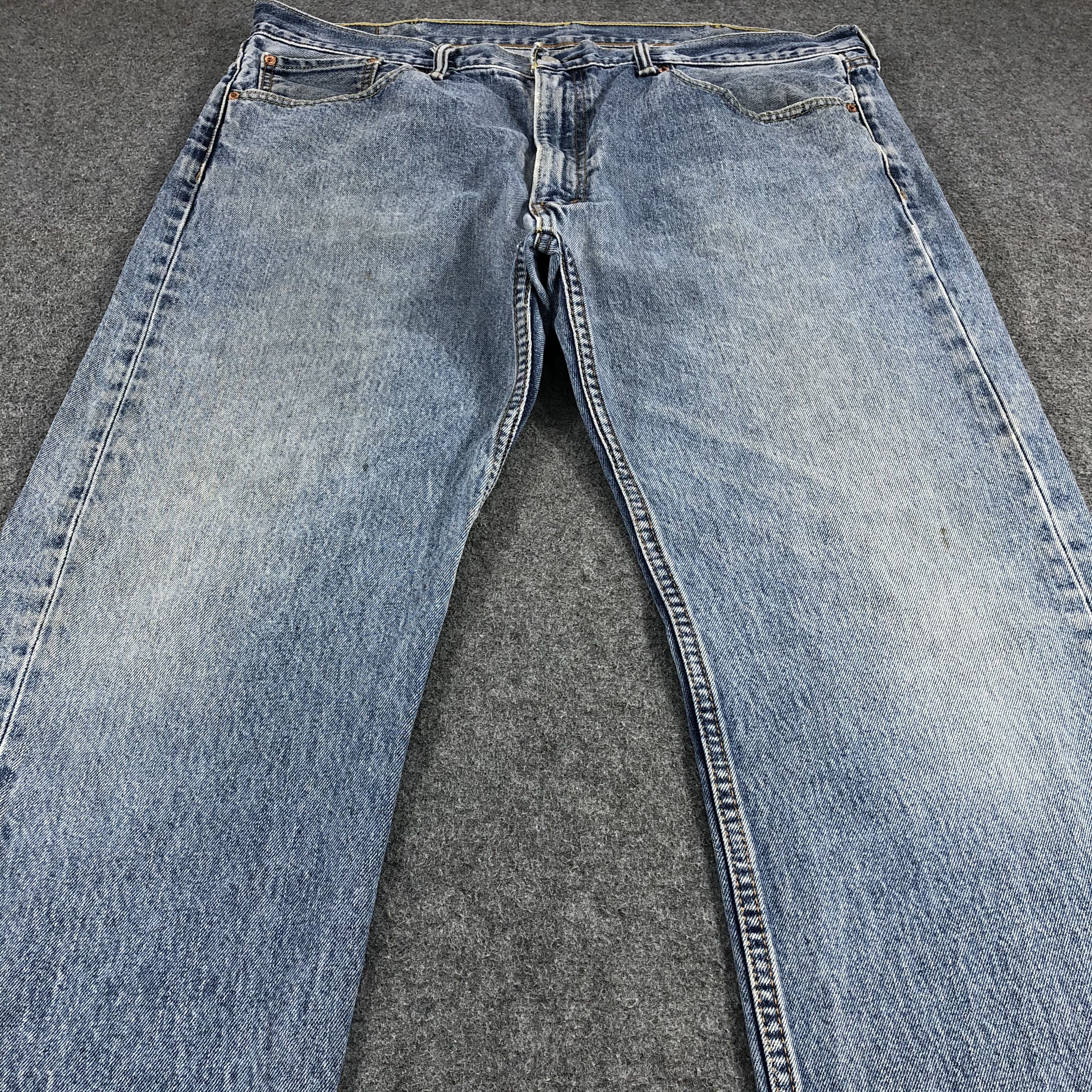 Levi's × Vintage Vintage Blue Wash Levis 505 Jeans-JM1242 Size US 41 - 3 Thumbnail