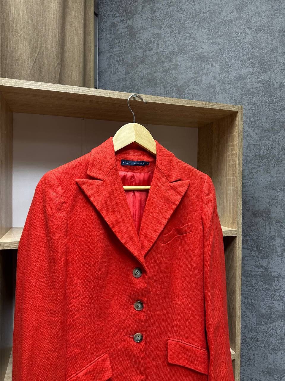 Polo Ralph Lauren × Vintage Polo Ralph Lauren Orange Women’s PRL Blazer Jacket Size M / US 6-8 / IT 42-44 - 7 Thumbnail