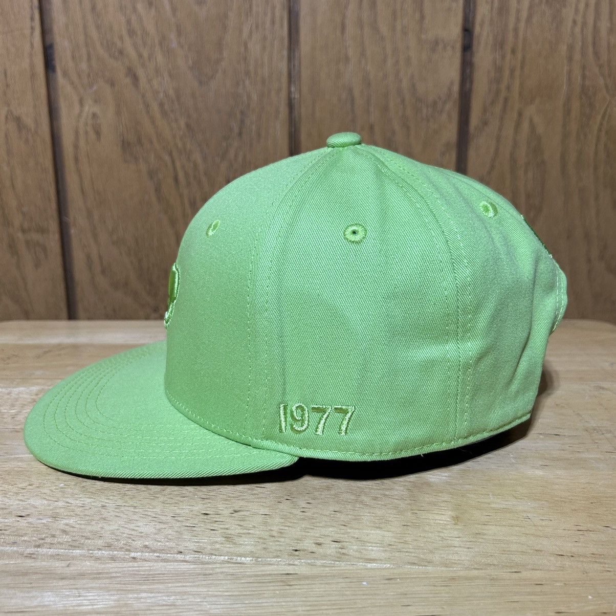 Other Chicago Cubs Budweiser Bleachers Hat Cap 1977 SGA Green NEW Size ONE SIZE - 2 Thumbnail