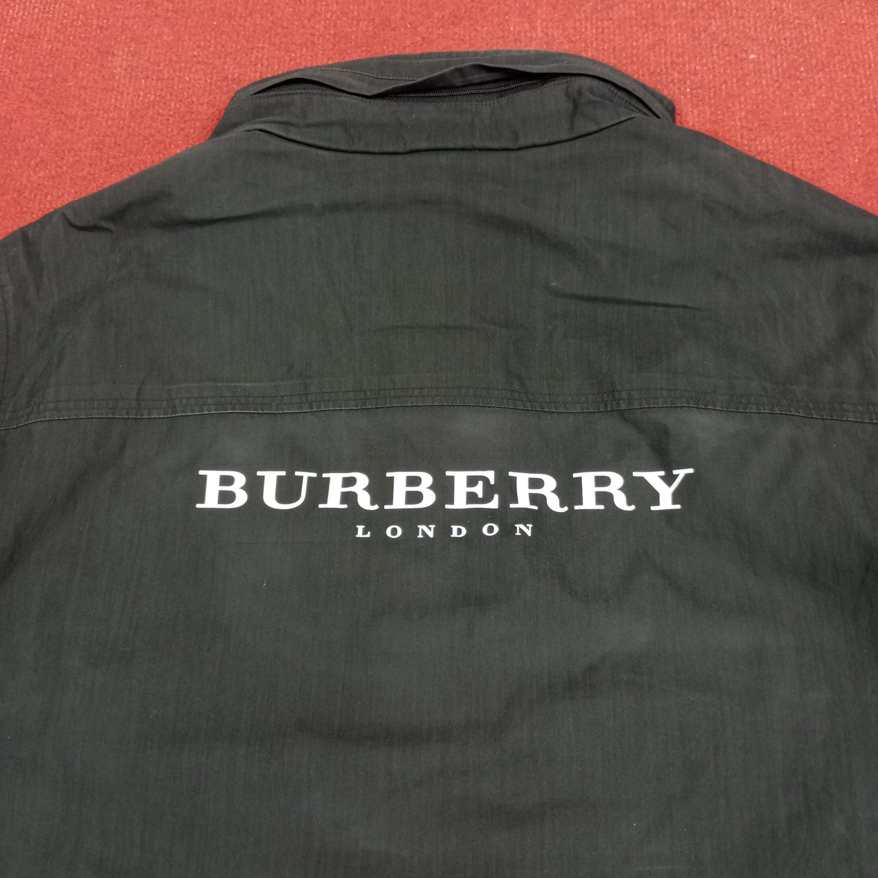 Burberry London Fashion Brand Winter Style Custom Art Jacket