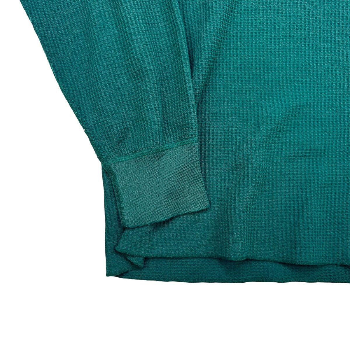 Vintage VINTAGE 70'S THRASHED FADED GREEN THERMAL Size US XL / EU 56 / 4 - 3 Thumbnail