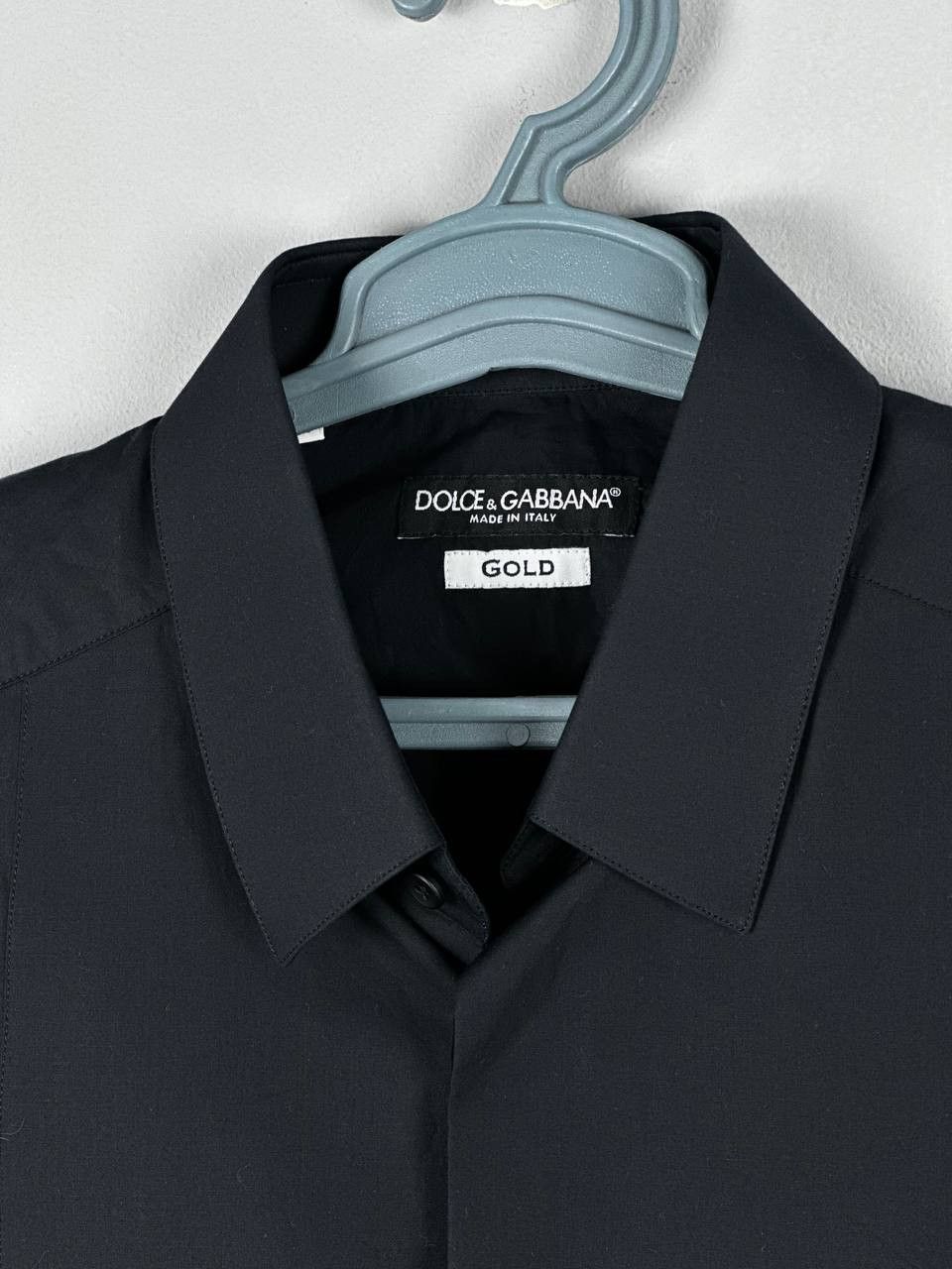 Dolce & Gabbana Dolce & Gabbana Luxury Black Long Sleeve Shirt Size US M / EU 48-50 / 2 - 4 Thumbnail