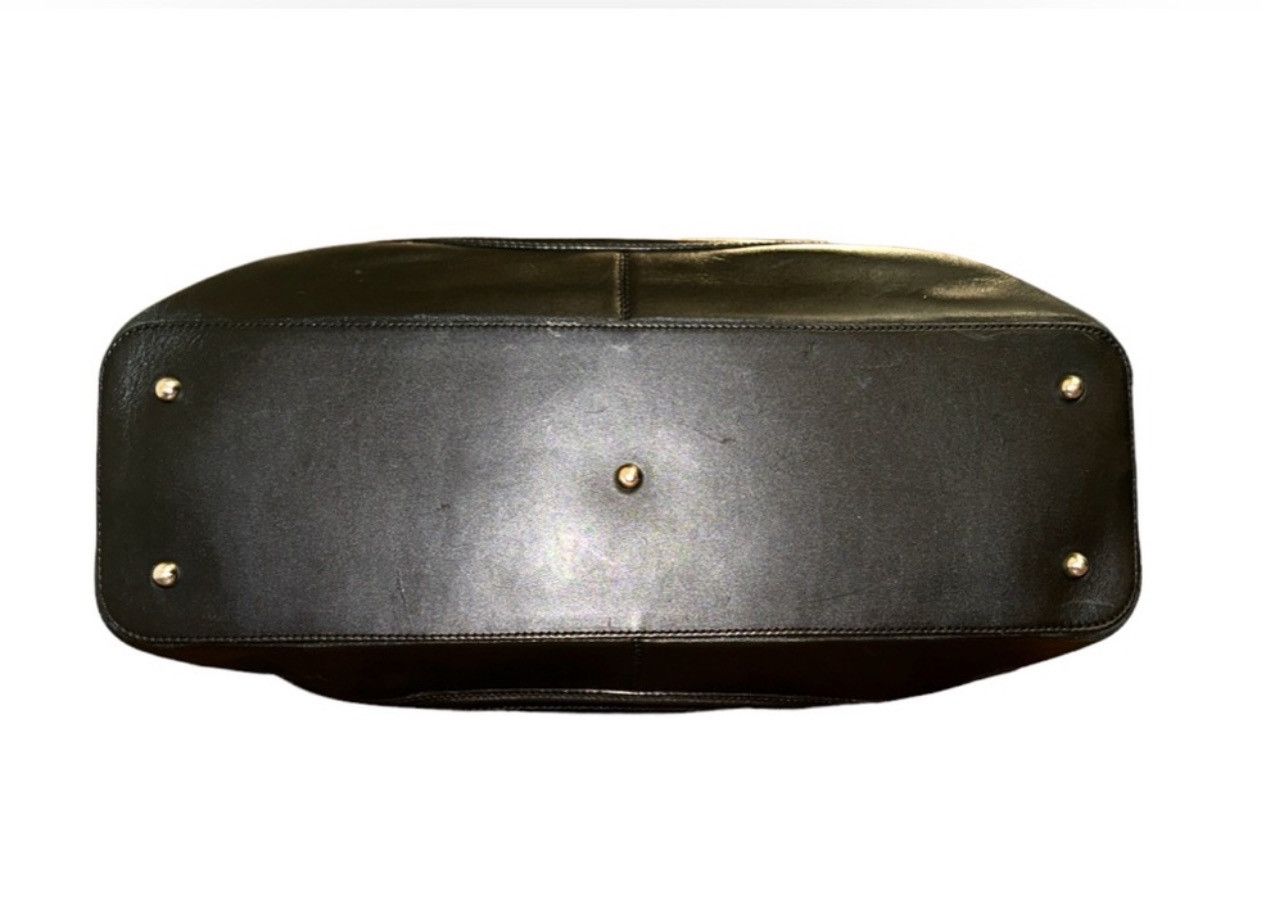 Tod's Tod's Vintage Black Leather Weekender Shoulder Bag W/ Duster Size ONE SIZE - 7 Thumbnail