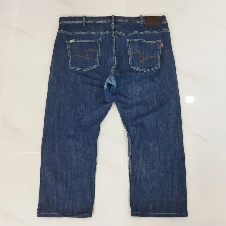 Vintage DANIEL DODD BLUE DENIM JEANS PANTS Size US 44 / EU 60 - 4 Thumbnail