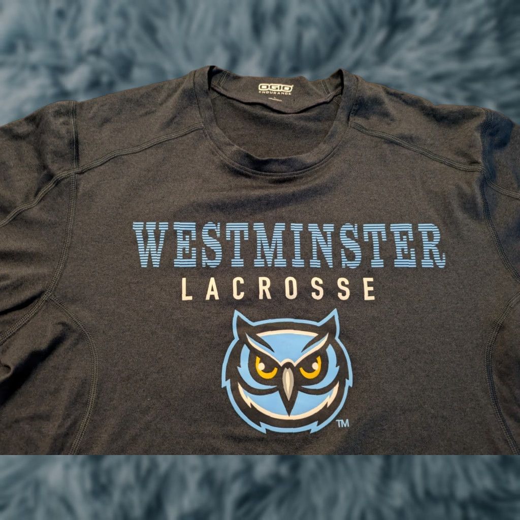 Vintage VINTAGE Westminster MD High School Owls Lacrosse LAX OGIO Performance T Shirt Large Nice Size US L / EU 52-54 / 3 - 1 Thumbnail
