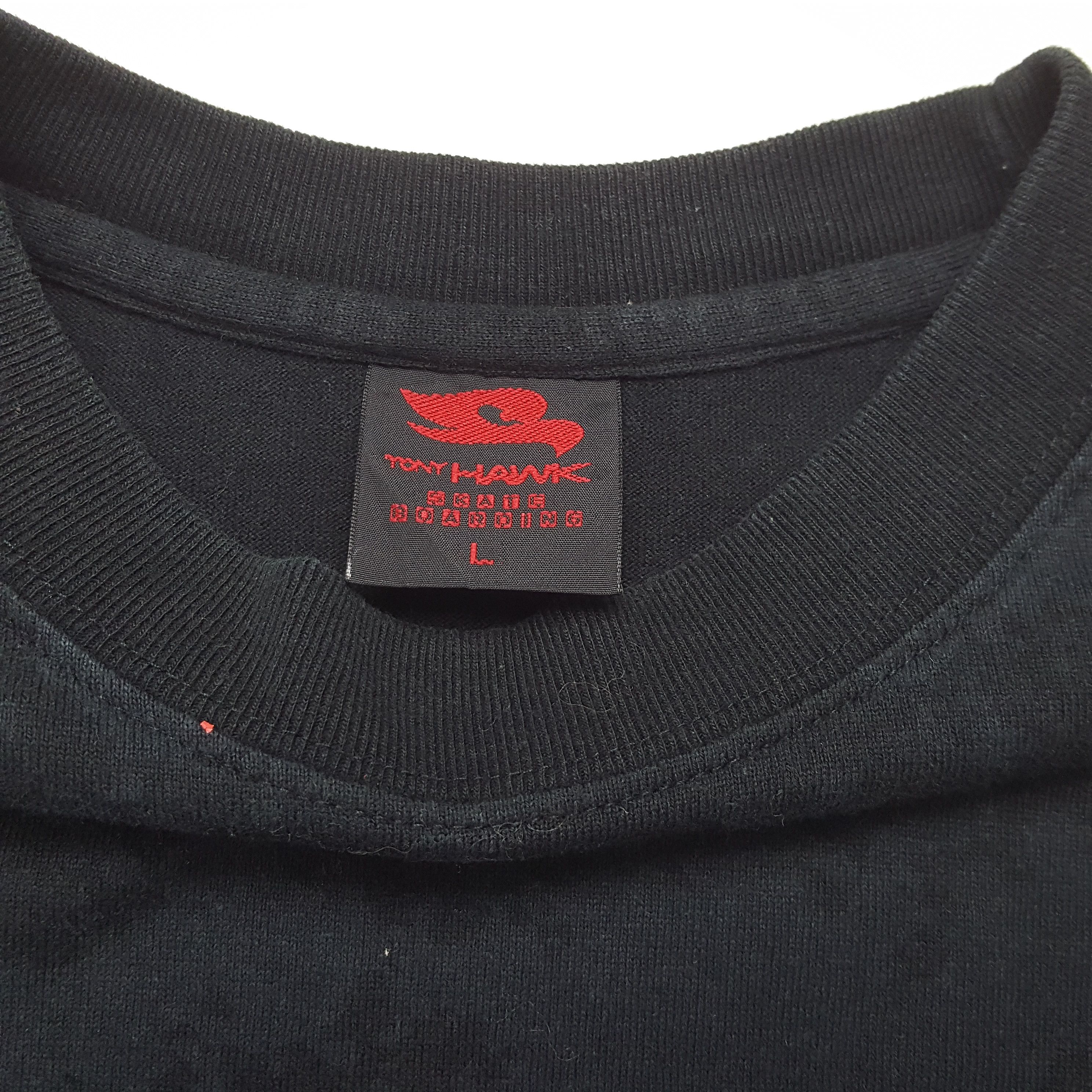 Tony Hawk × Vintage TONY HAWK SKATE Streetwear Skateboard Style Tshirt Size US L / EU 52-54 / 3 - 7 Thumbnail