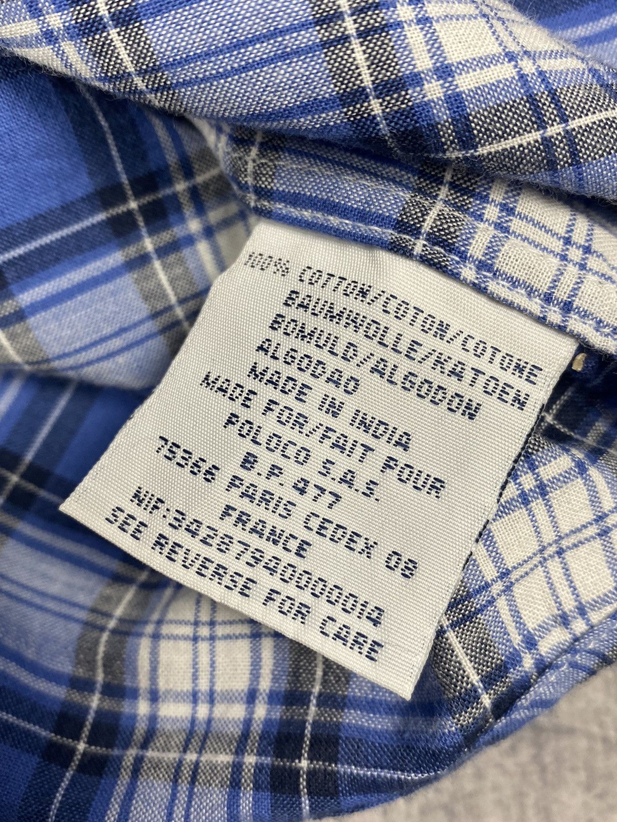 Polo Ralph Lauren Vintage 90s Polo Ralph Lauren Checkered Button Up Shirt Size US L / EU 52-54 / 3 - 8 Thumbnail