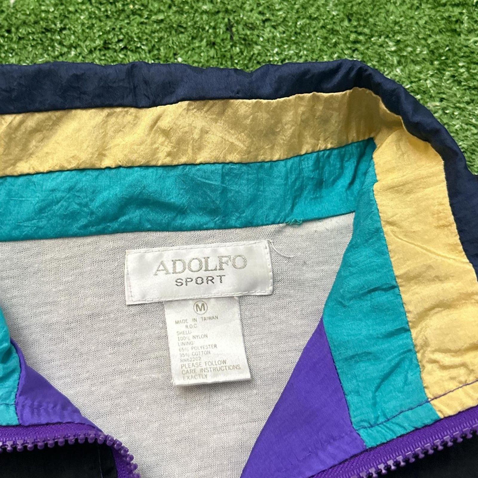 Other Vintage Adolfo Sport Windbreaker Jacket Size US M / EU 48-50 / 2 - 4 Thumbnail
