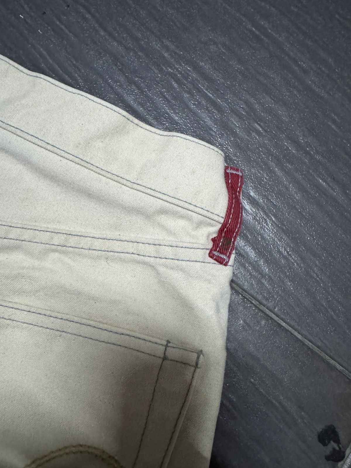 Levi's Vintage Levis 501 Red Loop coated jeans Size US 31 - 7 Thumbnail
