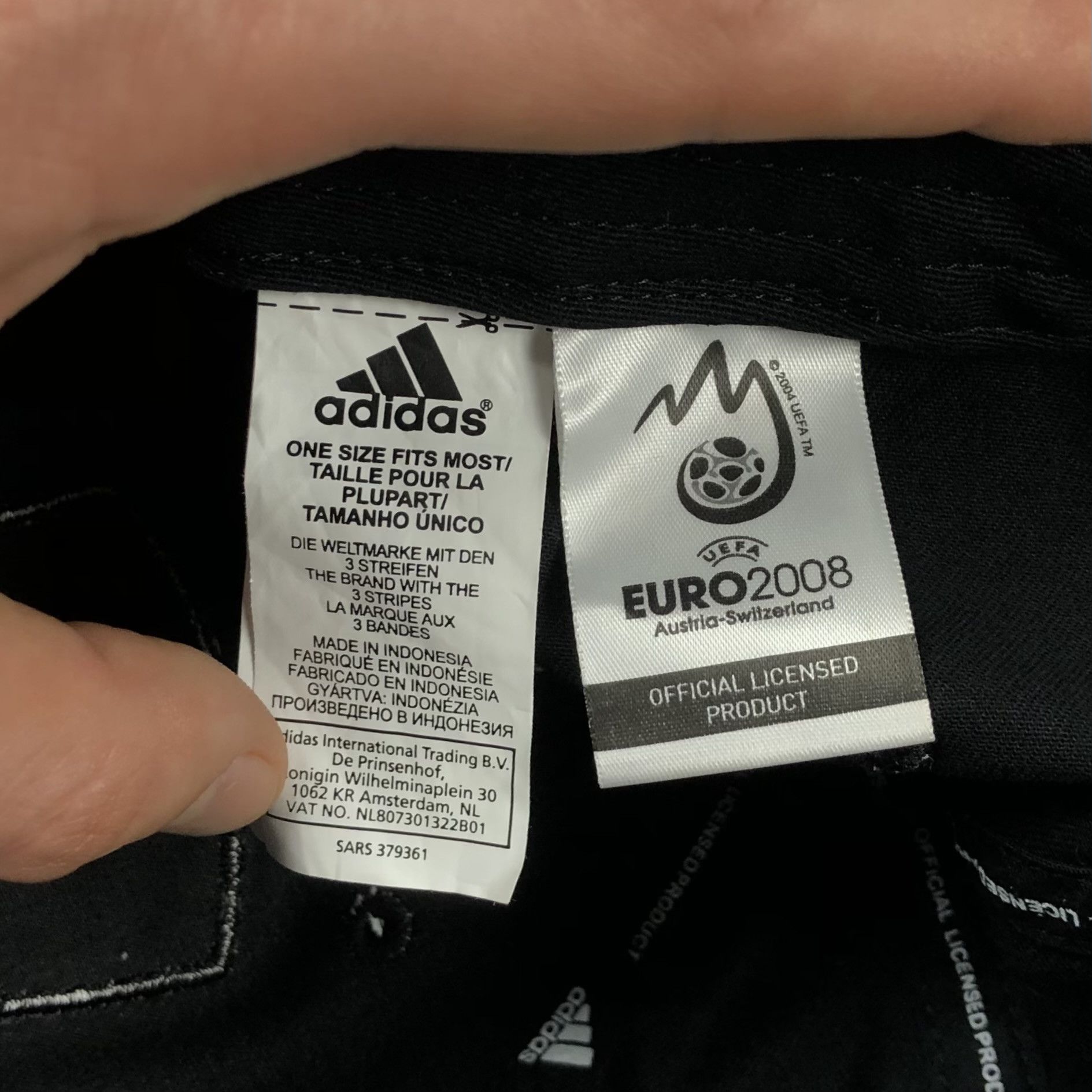 UEFA UEFA EURO Australia Switzerland Cap Adidas 2008 Size ONE SIZE - 8 Thumbnail