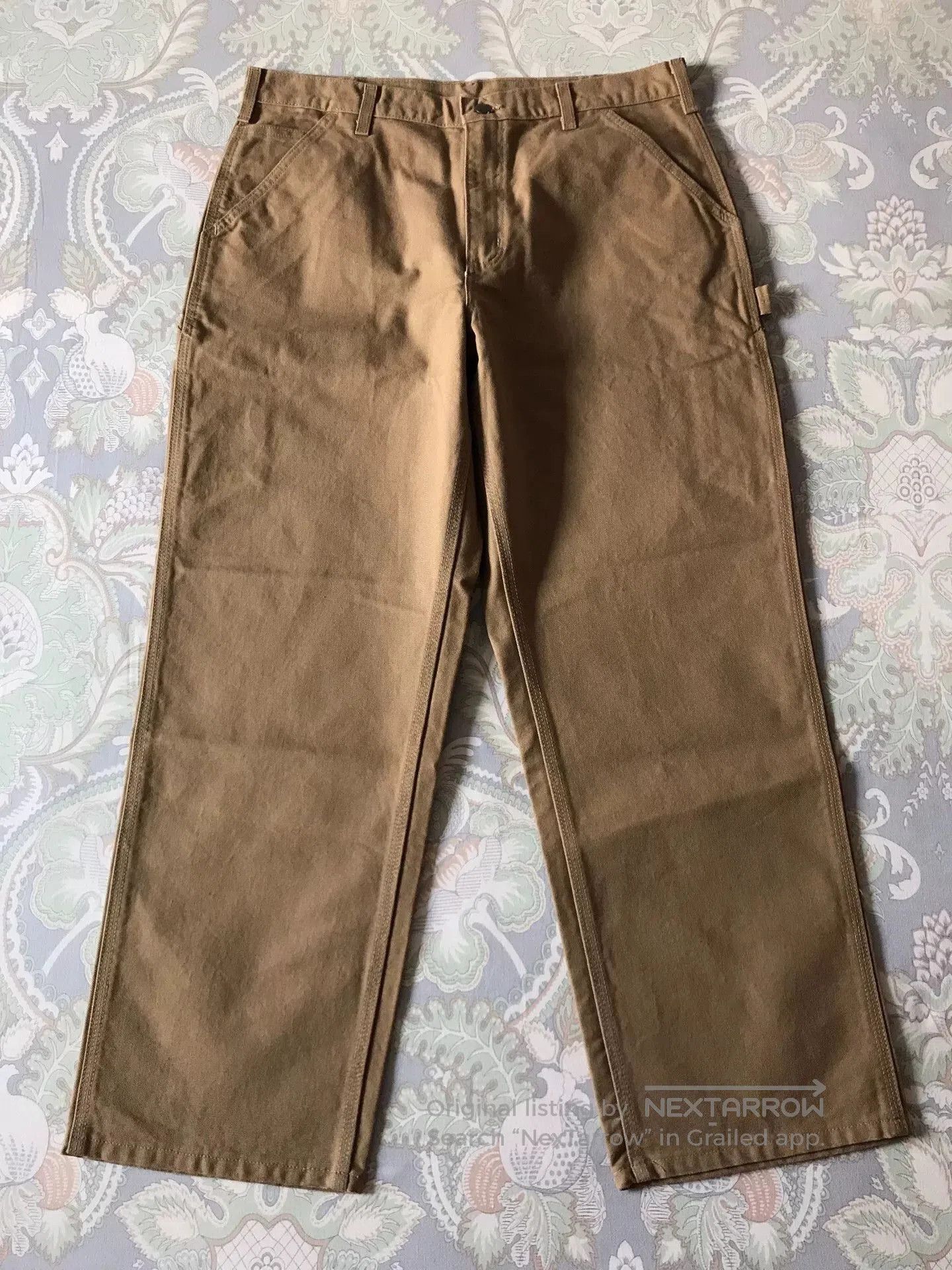 Carhartt Carhartt B11 W36L30 Canvas Work Pants. Size US 36 / EU 52 - 2 Thumbnail