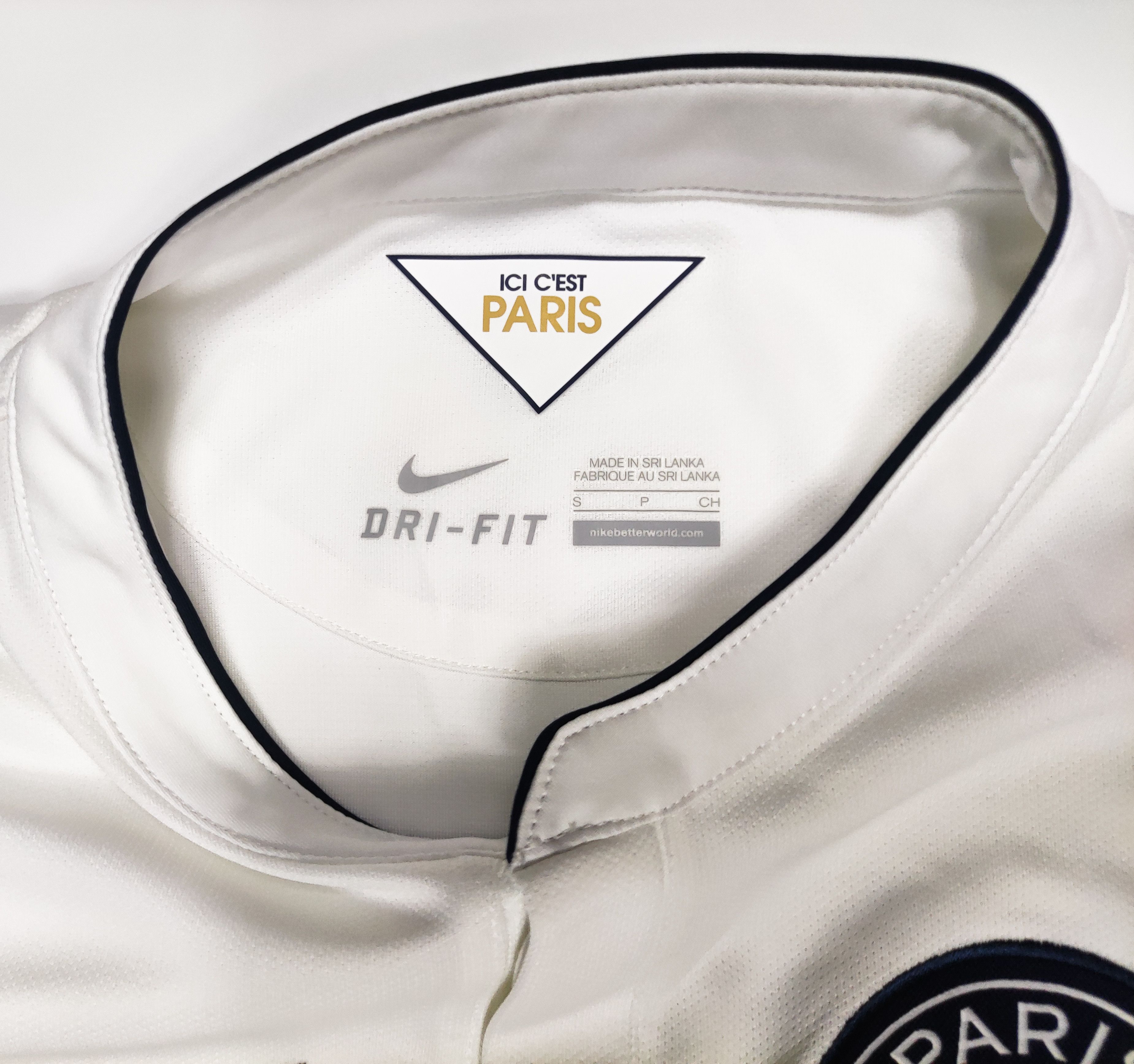 Nike Paris Saint-Germain 2014 2015 Nike Away Shirt Kit Jersey Size US S / EU 44-46 / 1 - 3 Thumbnail