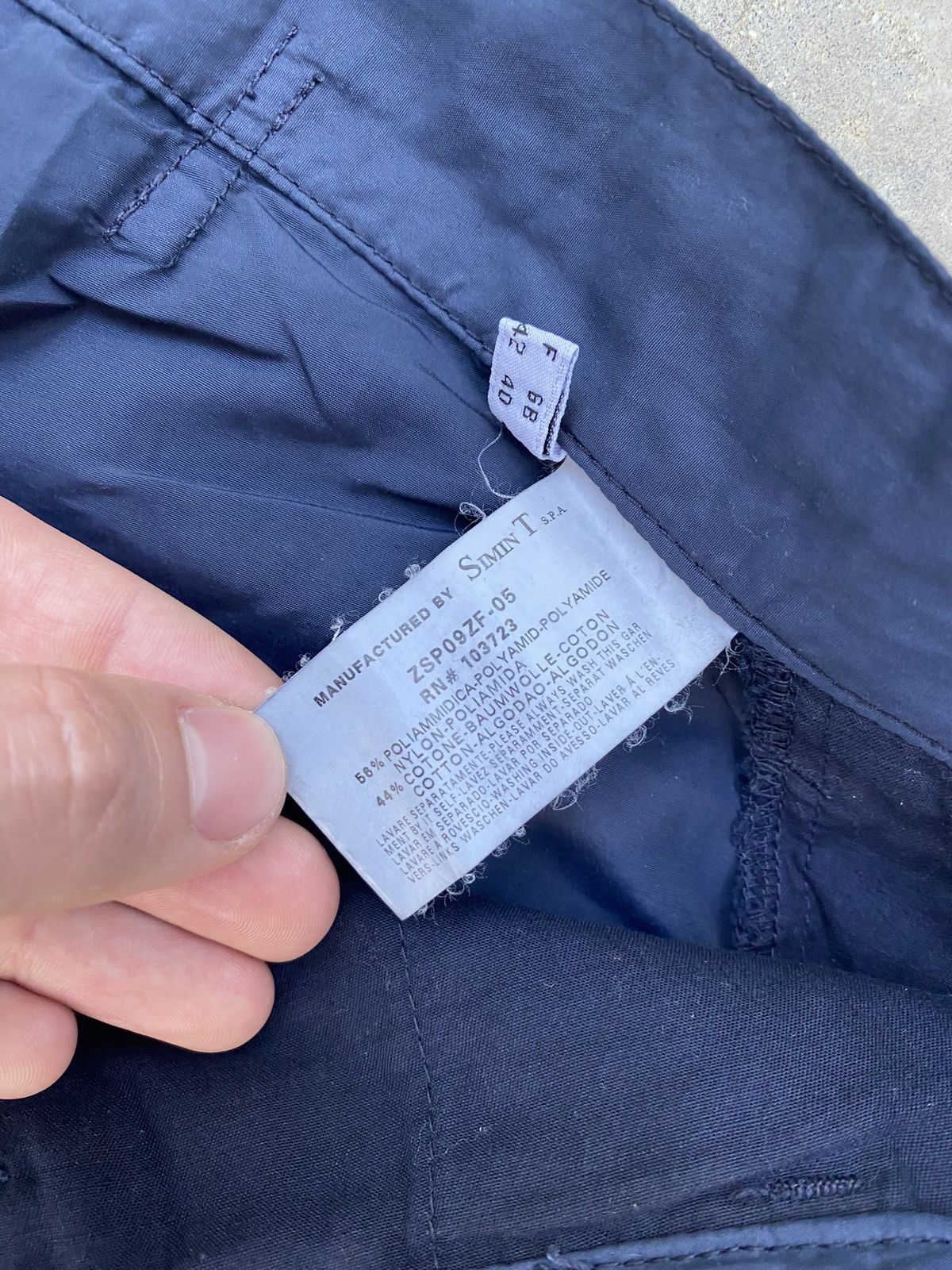 Armani 90s Emporio Armani Adjustable Nylon Pants Size US 34 / EU 50 - 5 Thumbnail