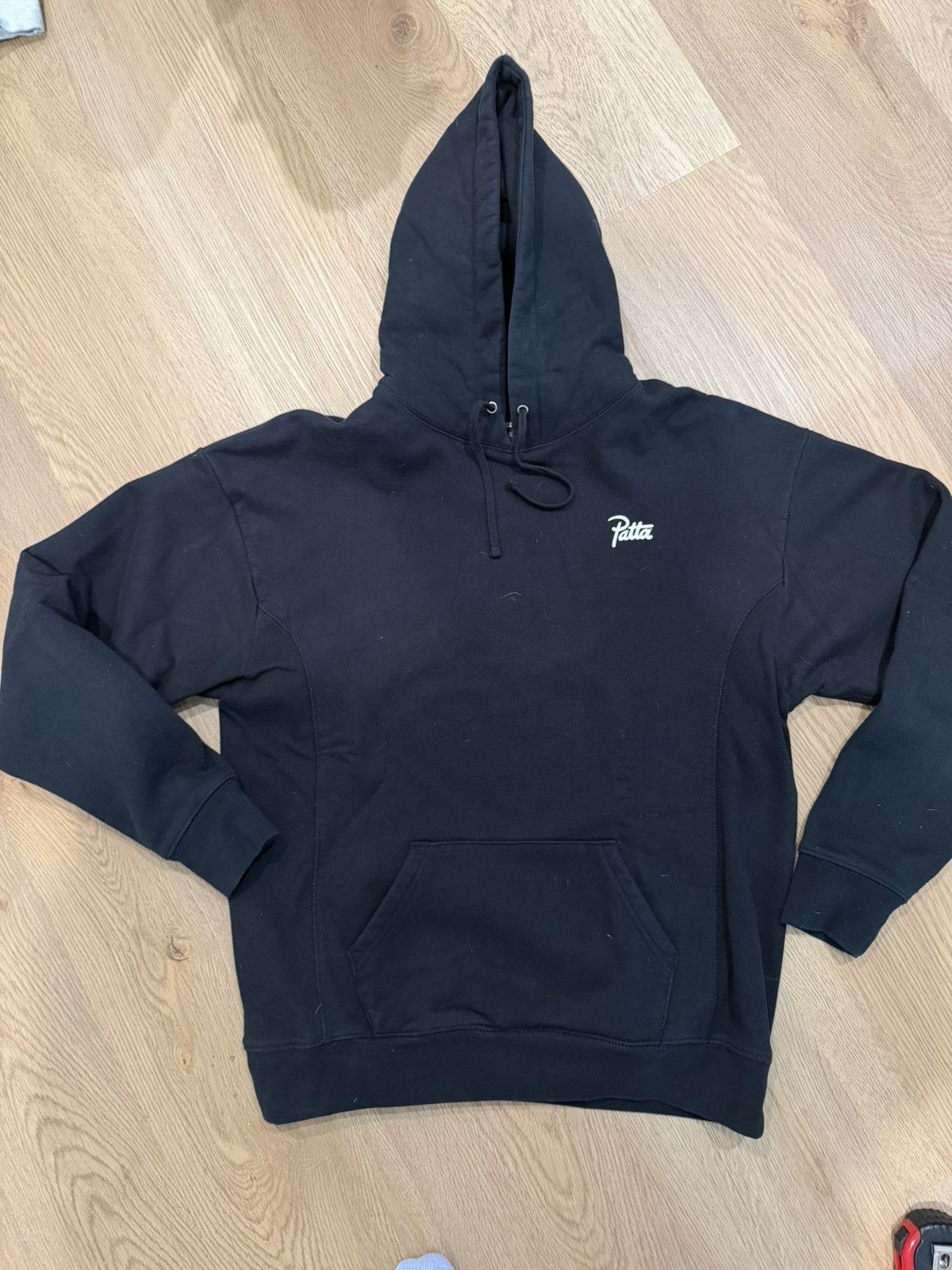 Patta PATTA BLACK HOODIE Size US S / EU 44-46 / 1 - 1 Thumbnail
