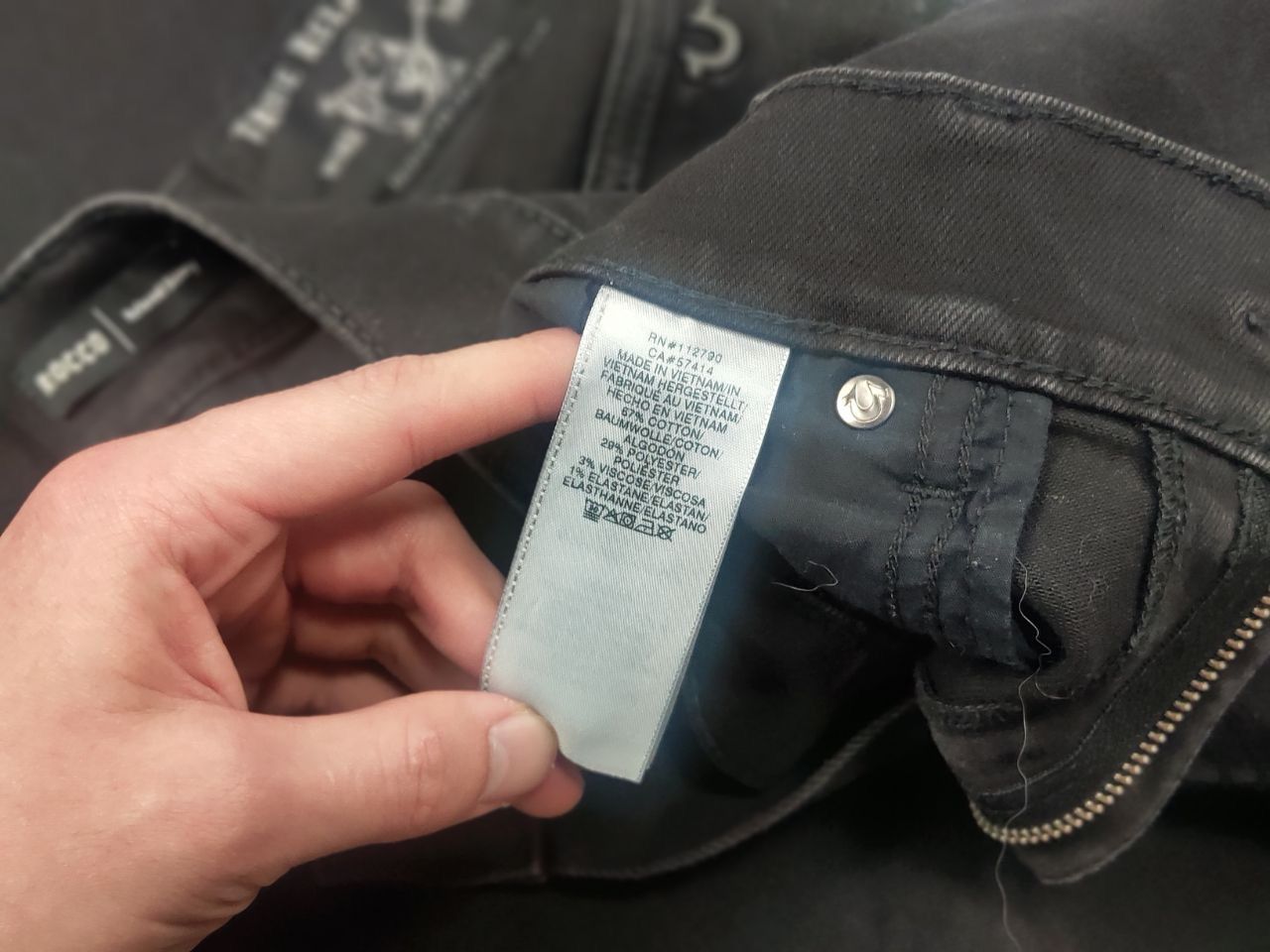 True Religion True Religion rocco relaxed skinny denim Jeans Vintage Y2K Size US 36 / EU 52 - 16 Thumbnail