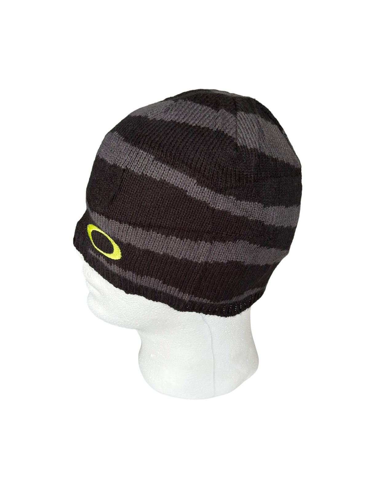 Japanese Brand × Oakley Vtg Oakley Rare Design Beanie Hats snowcap☠️☠️ Size ONE SIZE - 3 Thumbnail