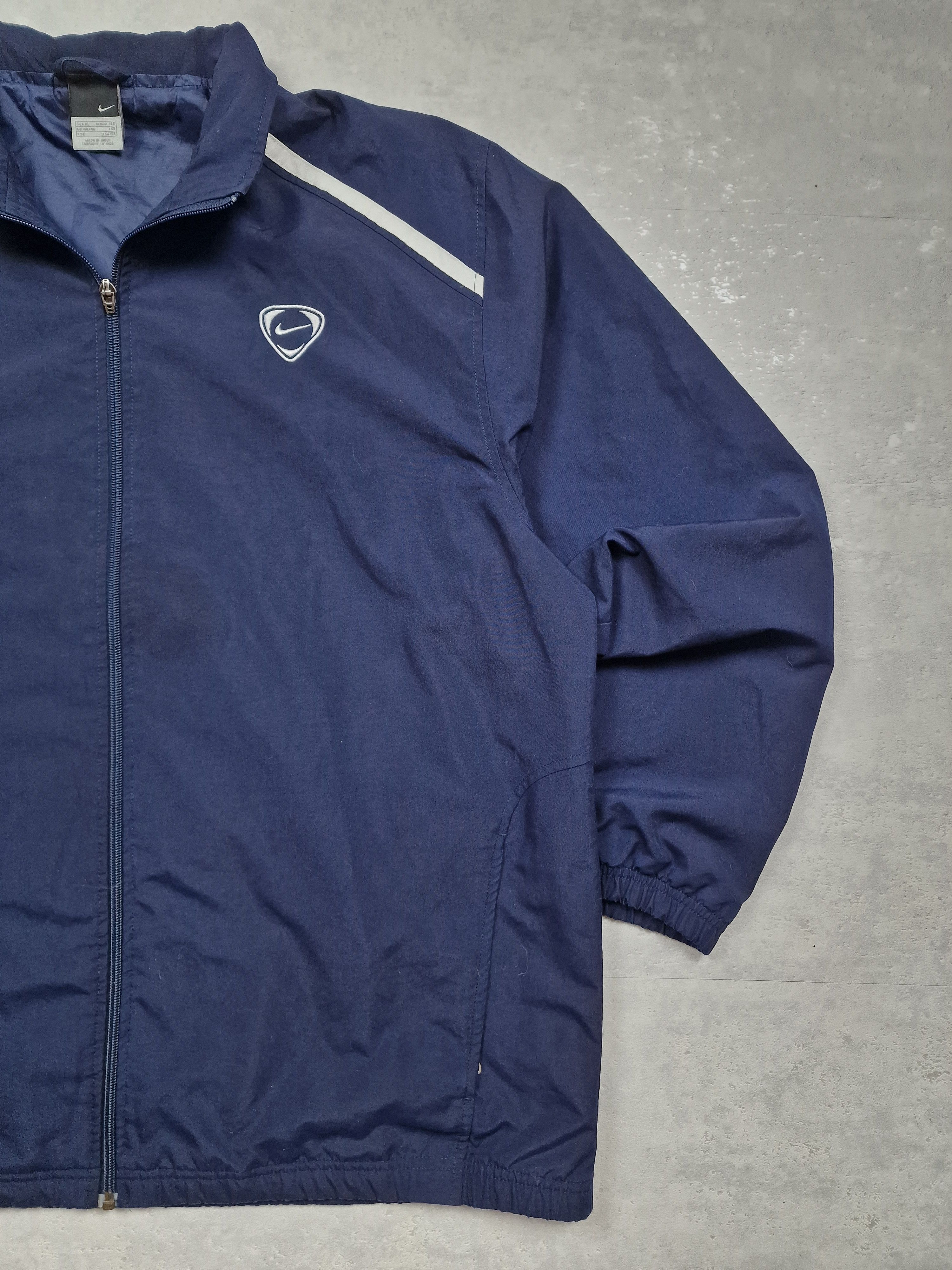 Nike × Vintage 00s Nike Retro Logo Vintage Y2K Oversize Retro Jacket Size US XL / EU 56 / 4 - 3 Thumbnail