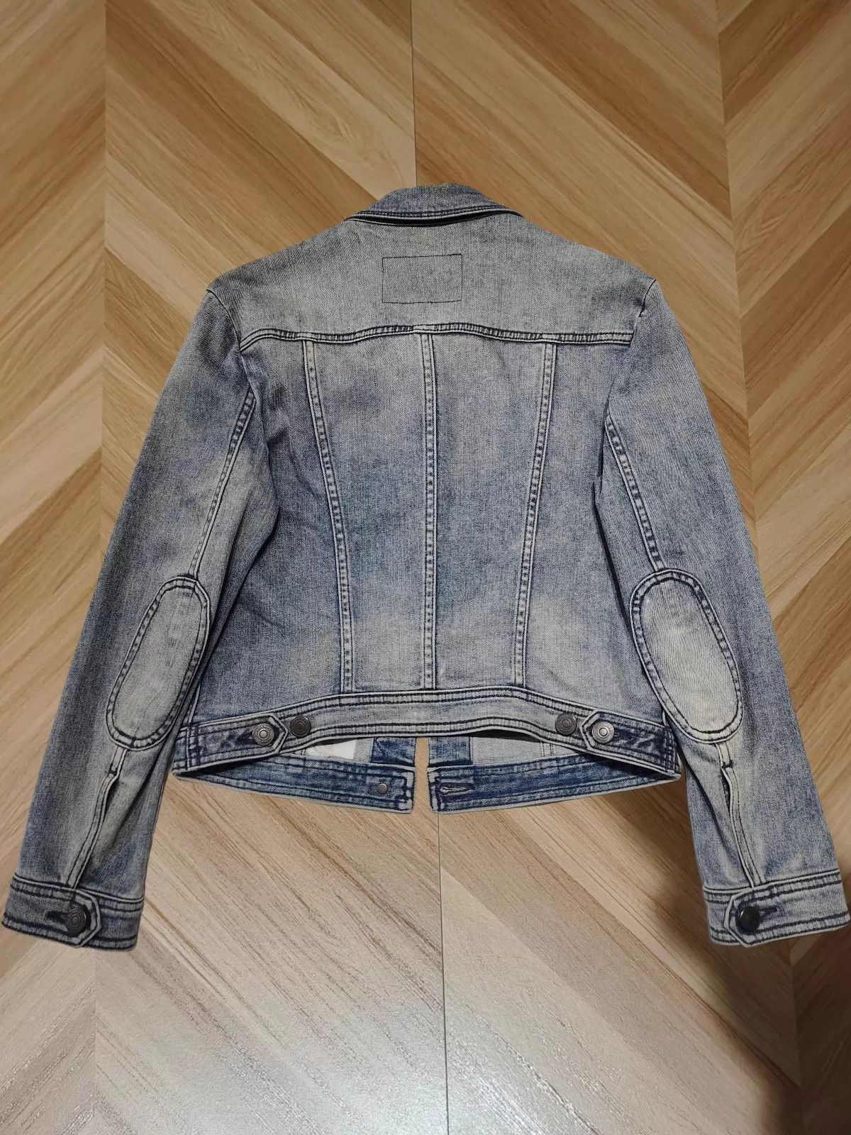 Burberry Burberry Blue Denim Jacket M 99 New Size M / US 6-8 / IT 42-44 - 2 Thumbnail