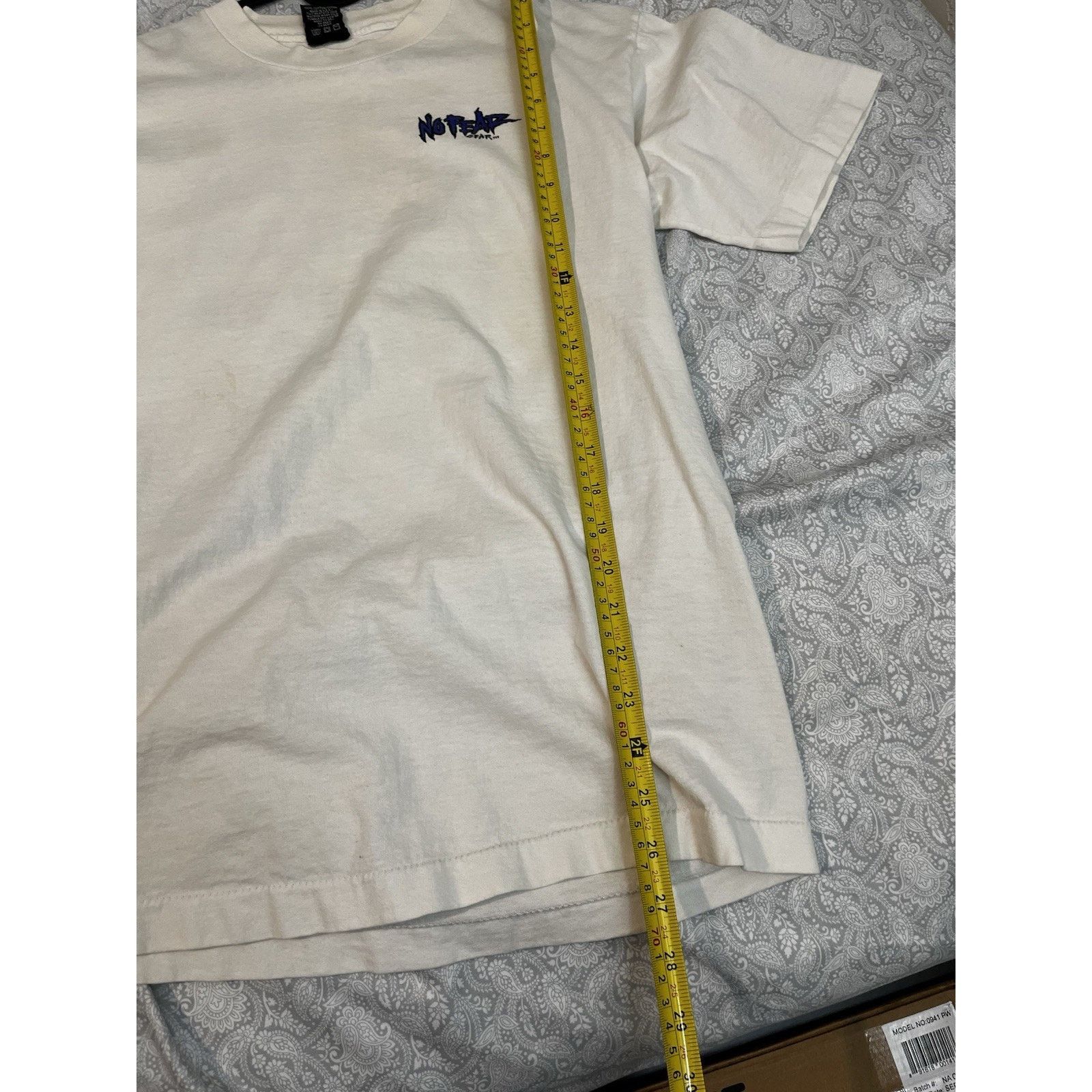 No Fear Vintage No Fear T-Shirt Single Stitch Graphic Size L USA Size US L / EU 52-54 / 3 - 9 Thumbnail