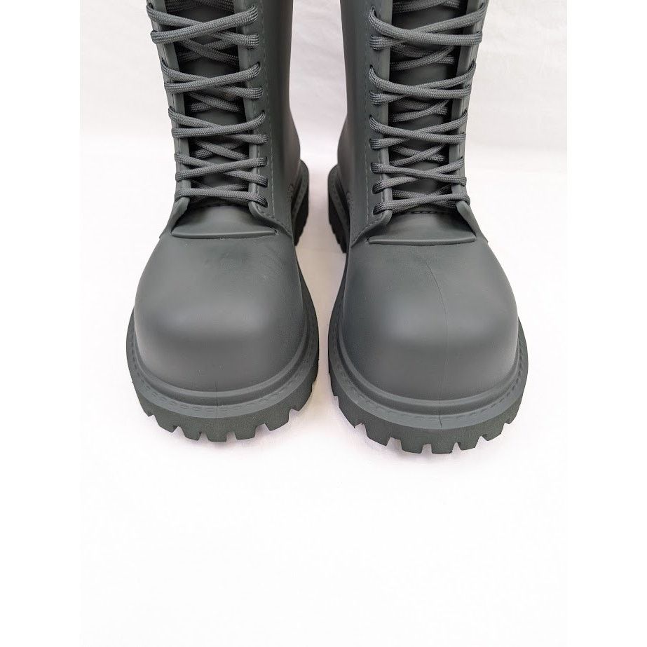 Balenciaga o1rshd1 Full Steroid Boots in Dark Khaki Size US 8 / EU 41 - 15 Thumbnail