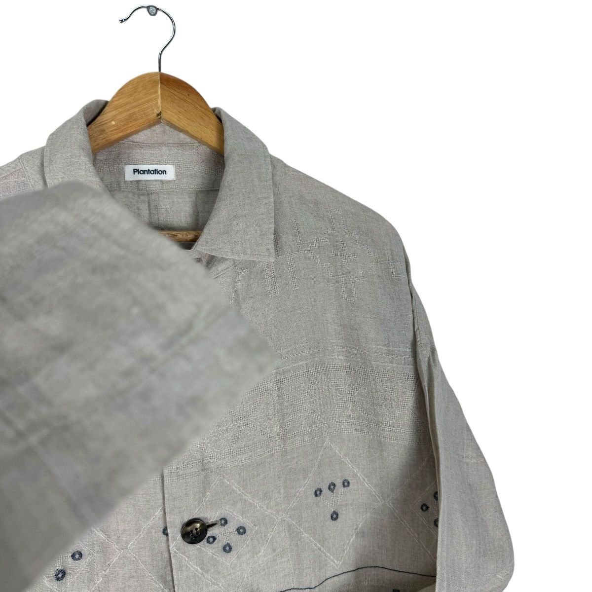 ☀️90s PLANTATION ISSEY MIYAKE HEMP JACKET