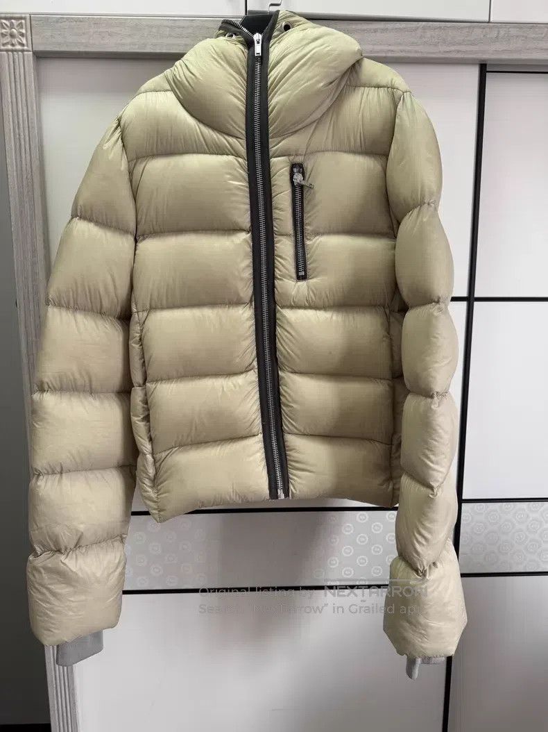 Rick Owens RICK OWENS Shark Puffer Jacket - Beige Size XS / US 0-2 / IT 36-38 - 1 Thumbnail
