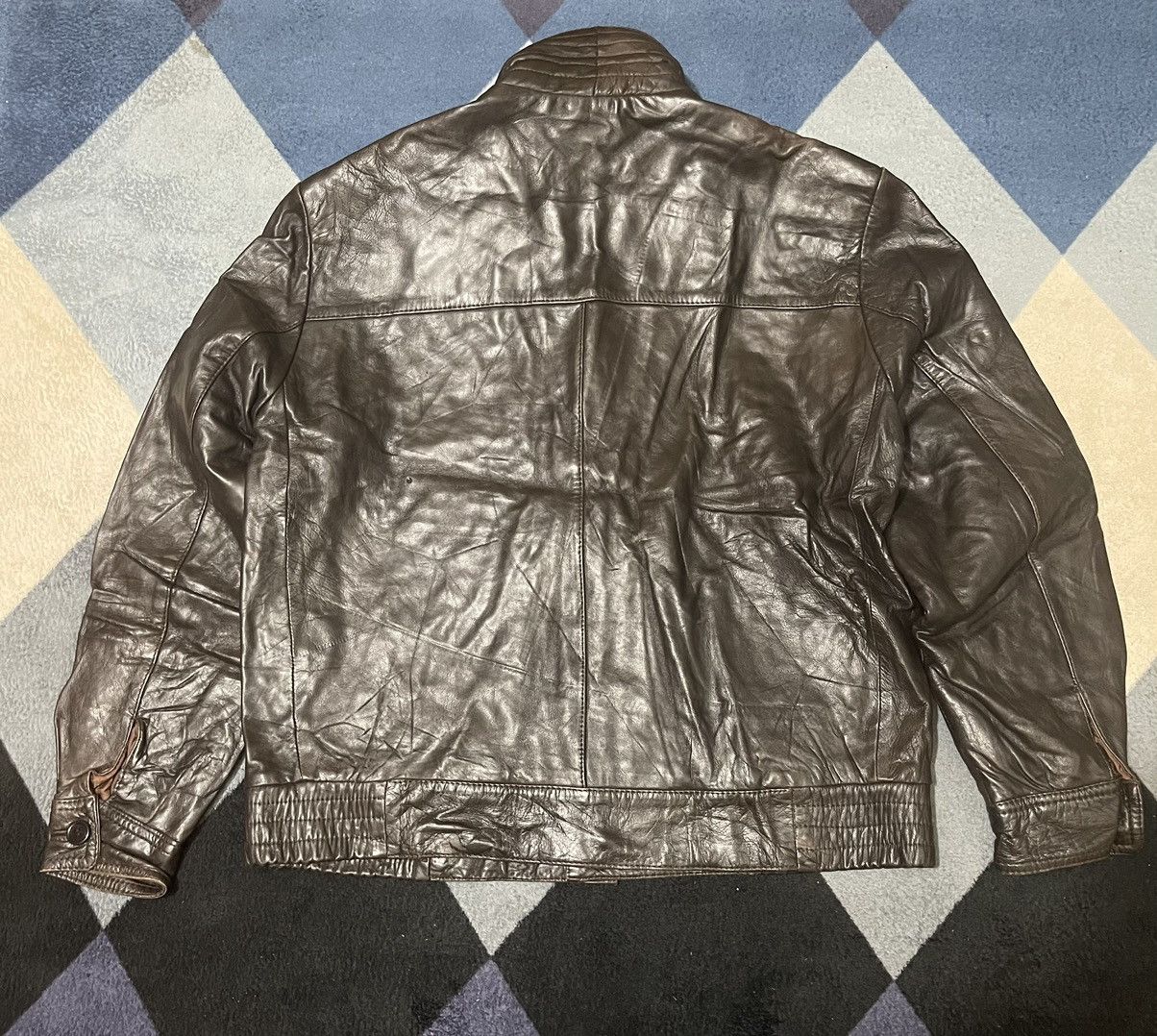 Vintage VINTAGE BELGIO LEATHER JACKET JAPAN Size US M / EU 48-50 / 2 - 2 Thumbnail