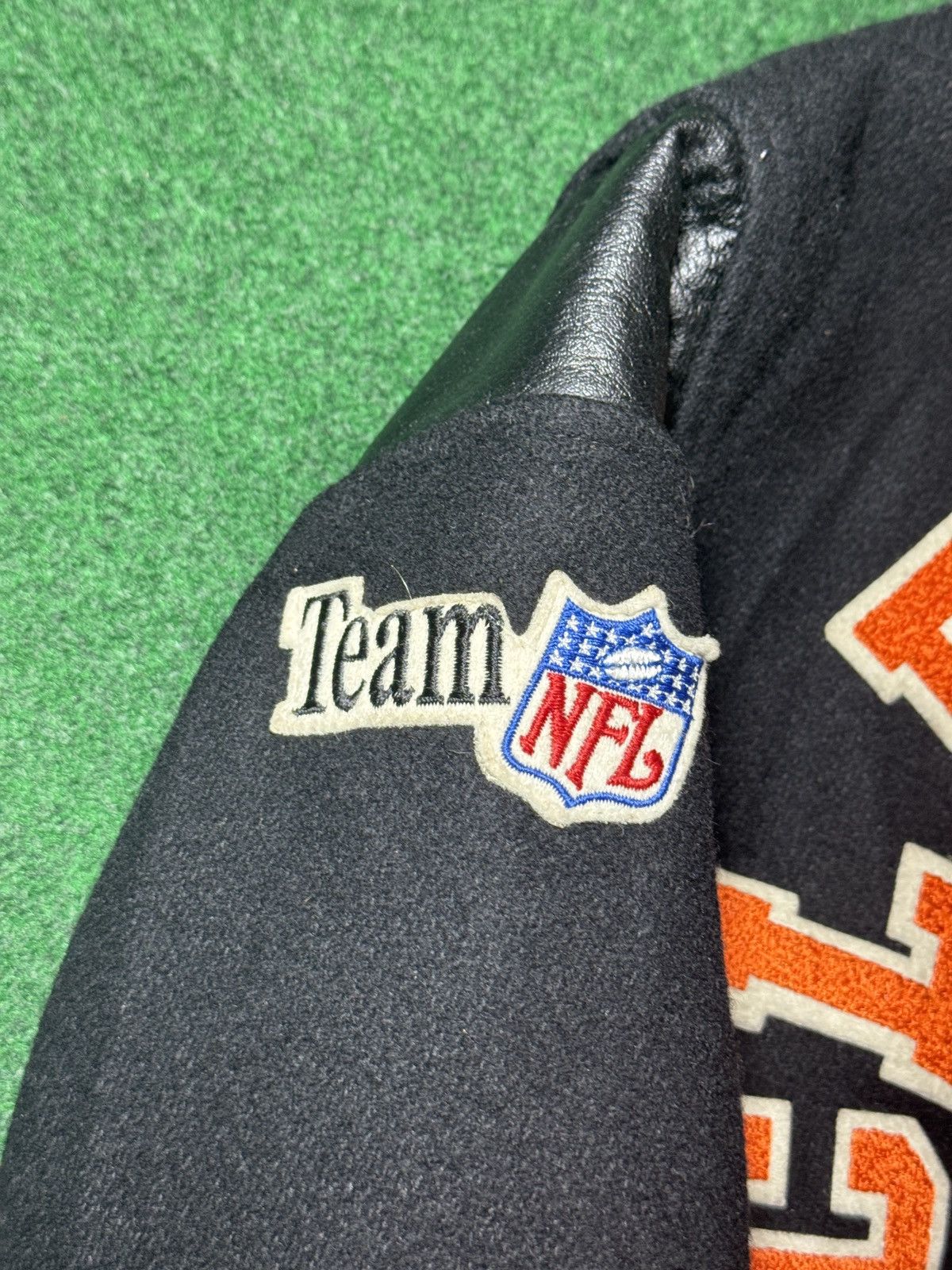 Chalk Line Cleveland Browns Chalk Line NFL Letterman Sm 22x24 Jacket Size US S / EU 44-46 / 1 - 3 Thumbnail